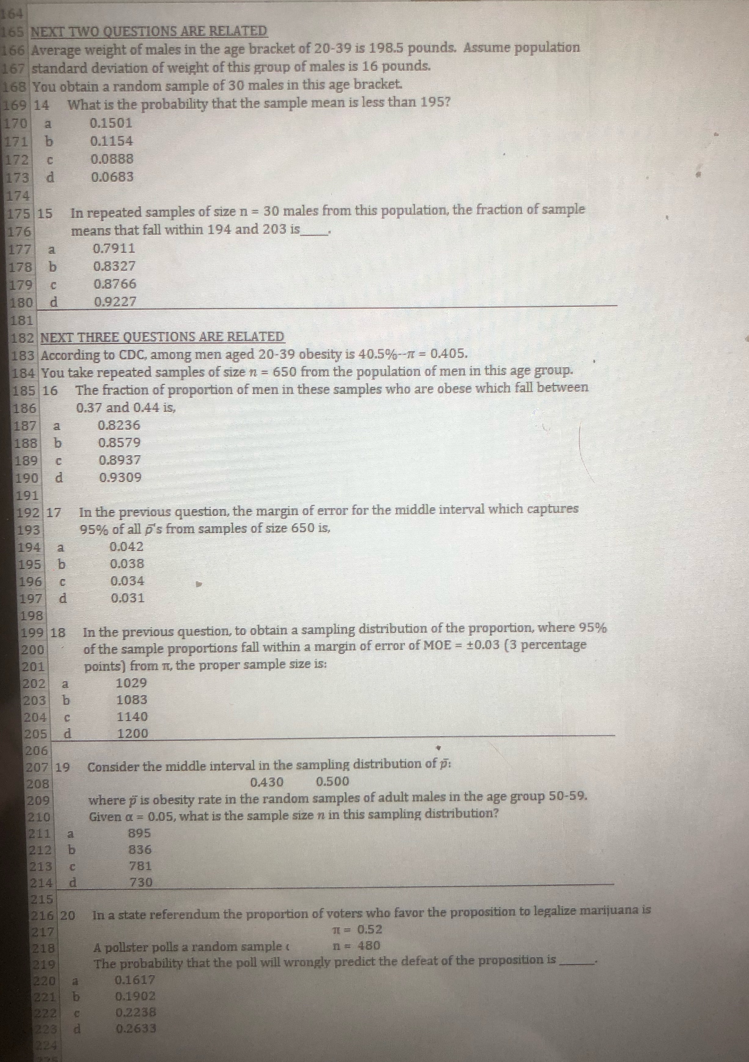 Please answer all I will upvote and write positive feedback. 164 165