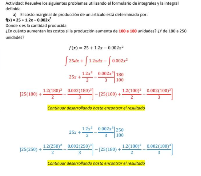 - 8x dx Se aplica la formula | x" dx = =