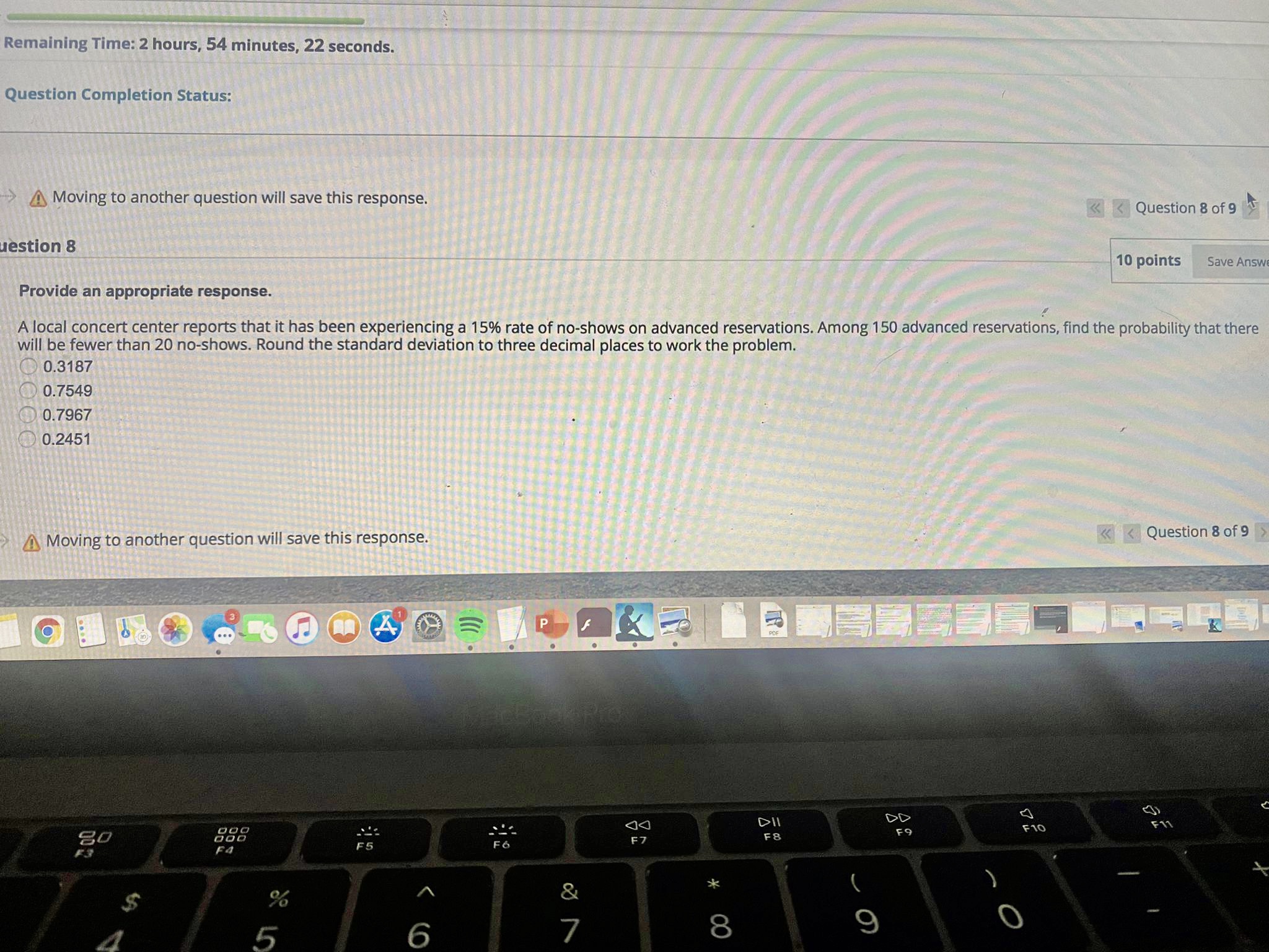 and Submit > A Click Submit to complete this assessment. Question 9