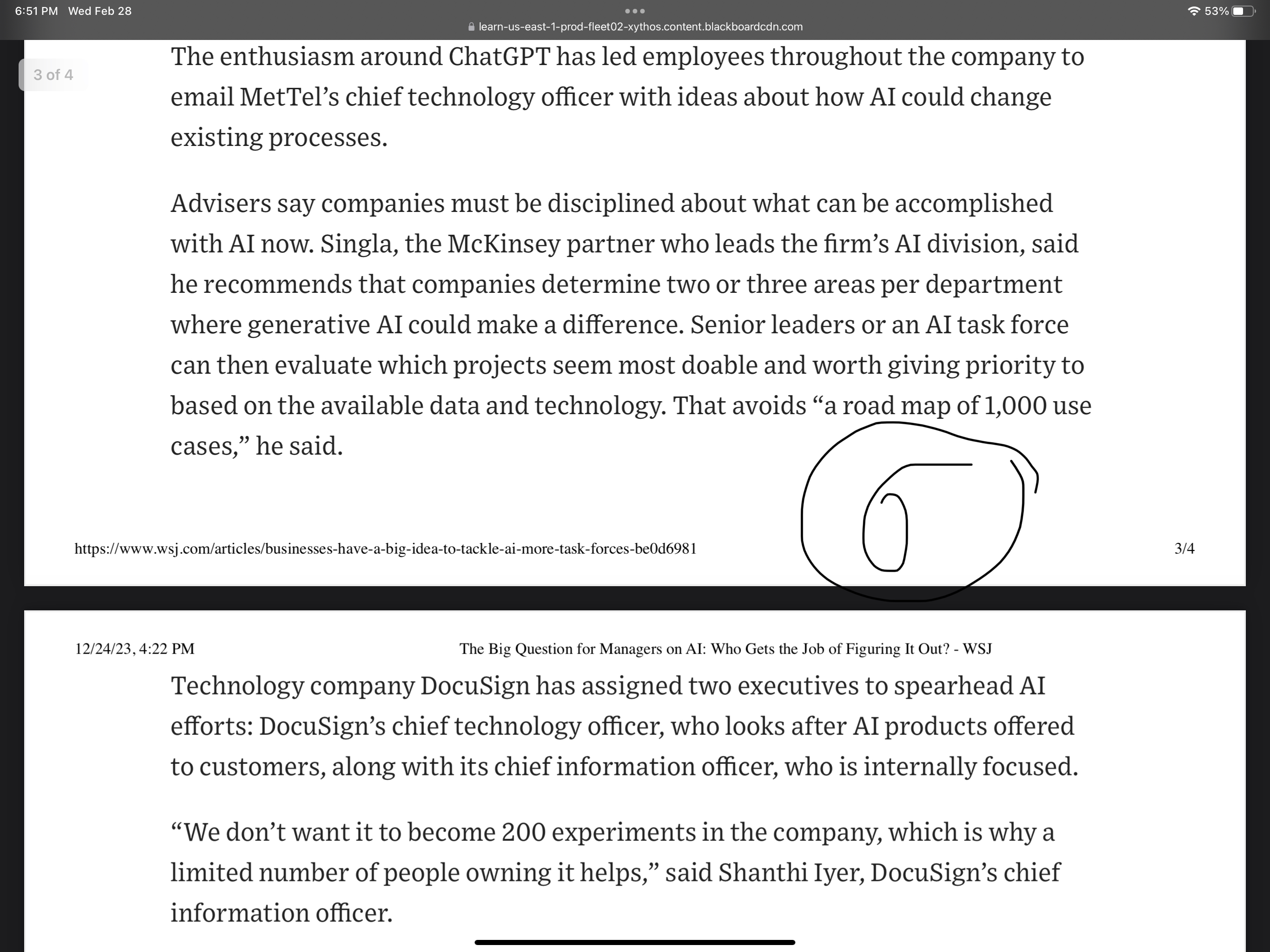 The potential of AI to increase efficiency is obvious. So why are