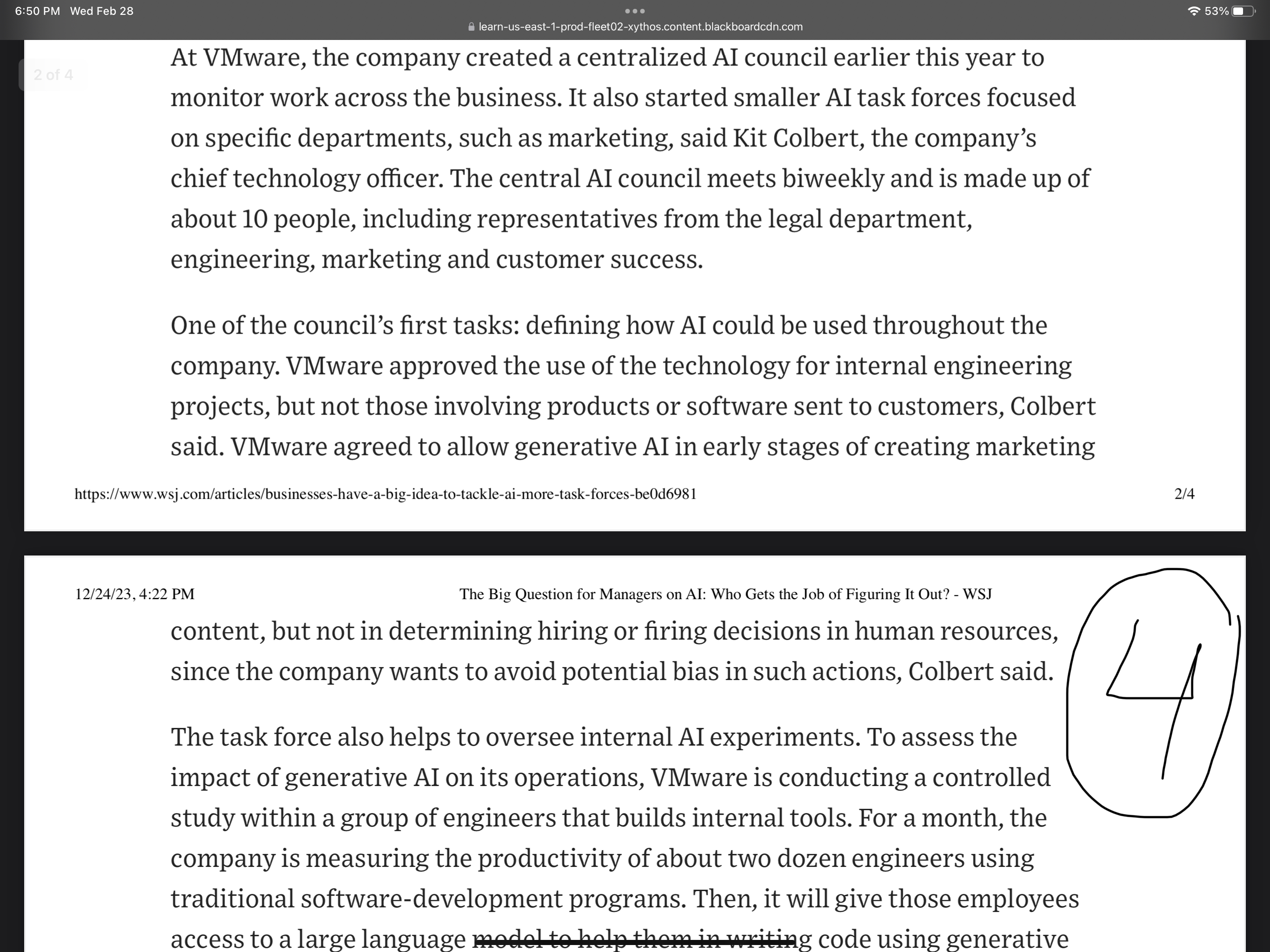 companies struggling with organizing how to deal with generative AI? Why are