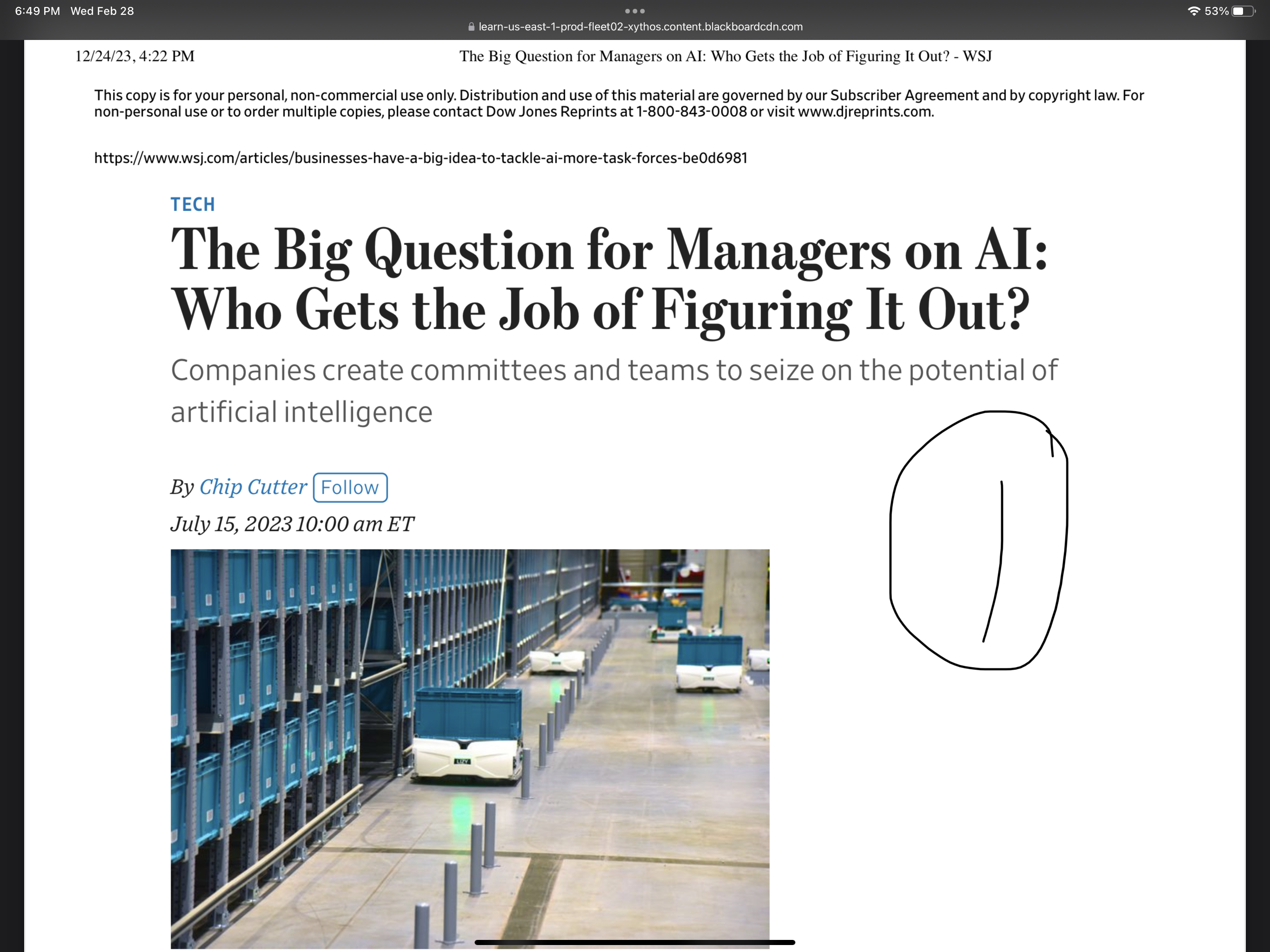 top executive say "we don't want it to become 200 experiments in