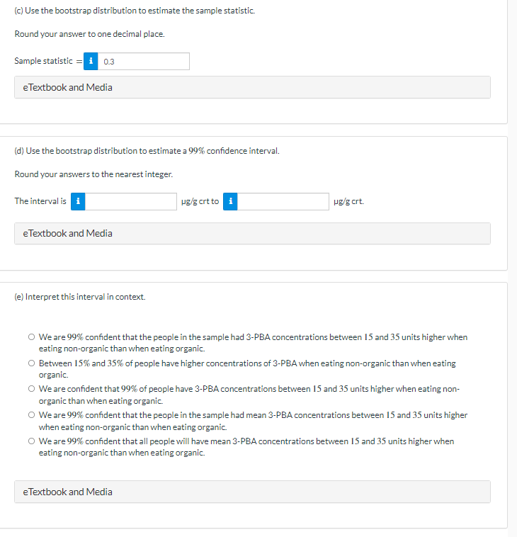 different pesticides were measured in up/g creatinine by testing morning urine. Multiple