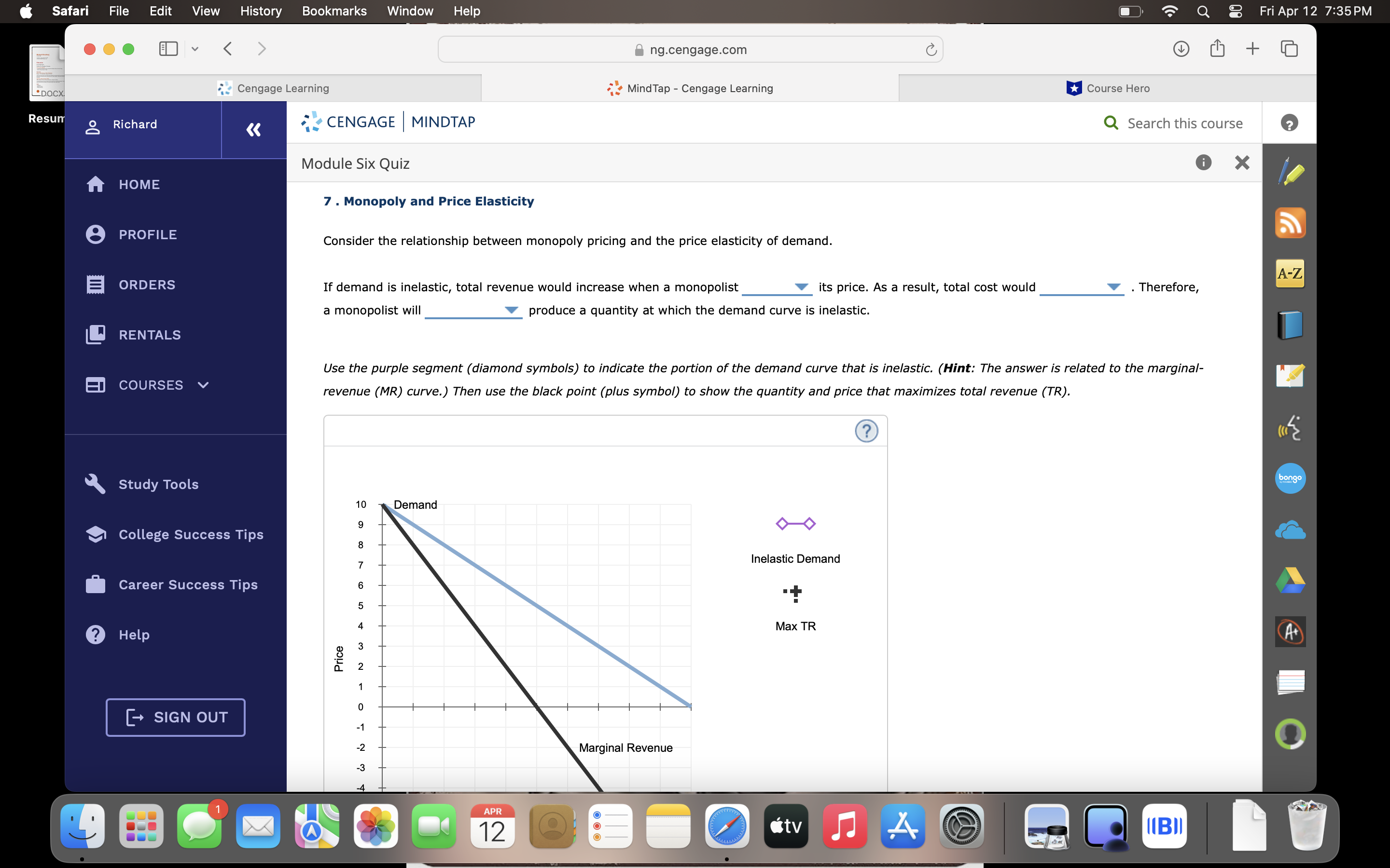 d Safari File Edit View History Bookmarks Window Help & FriApr12