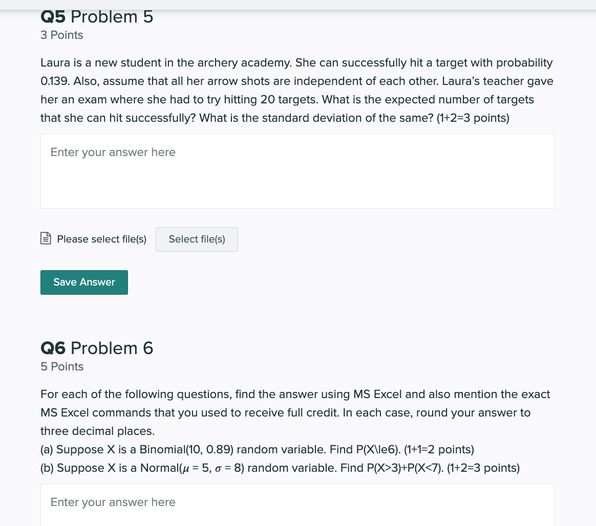 05 Problem 5 3 Points Laura is a new student in