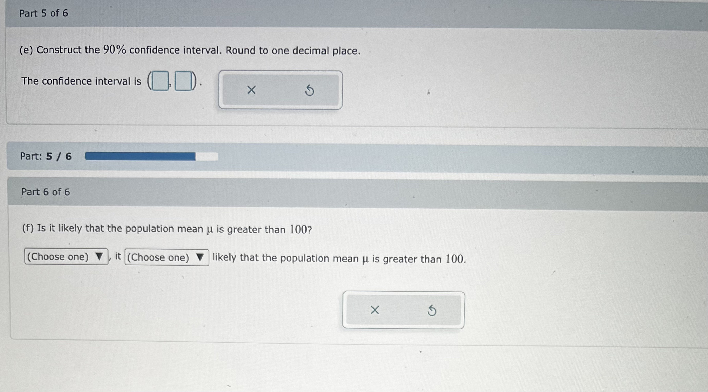 Scores on this test are known to have a standard deviation of
