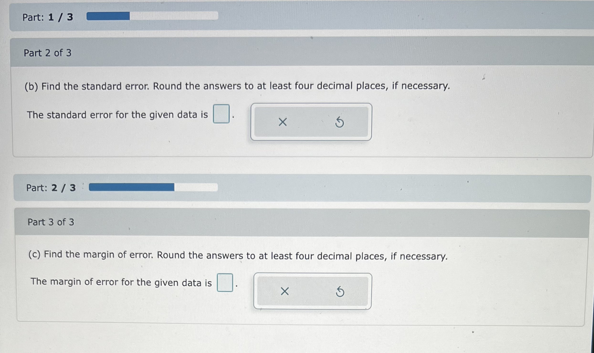 for the mean IQ score of students at this college. Part: 0
