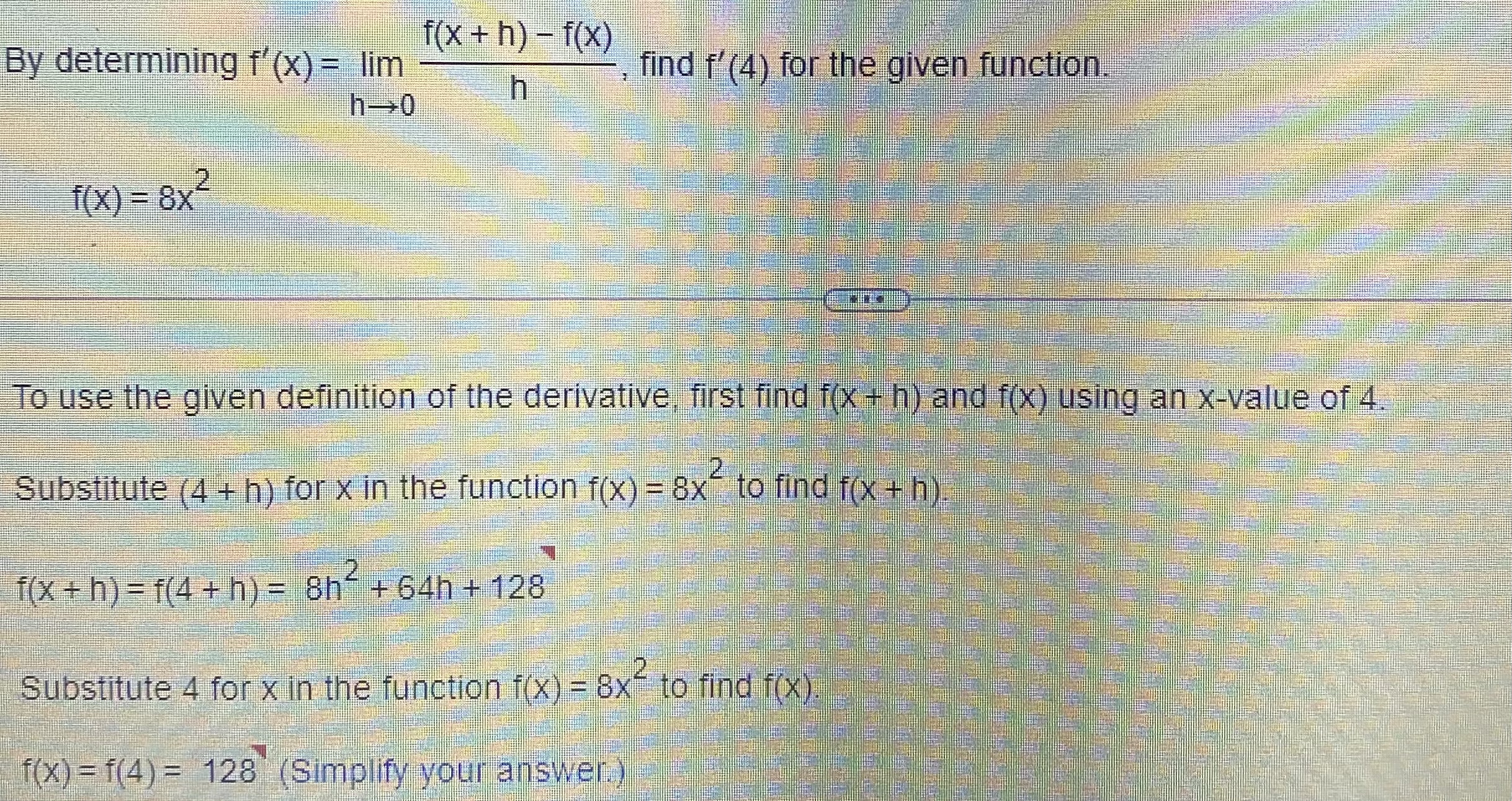 I was asked to solve this problem, I'm not sure how 4