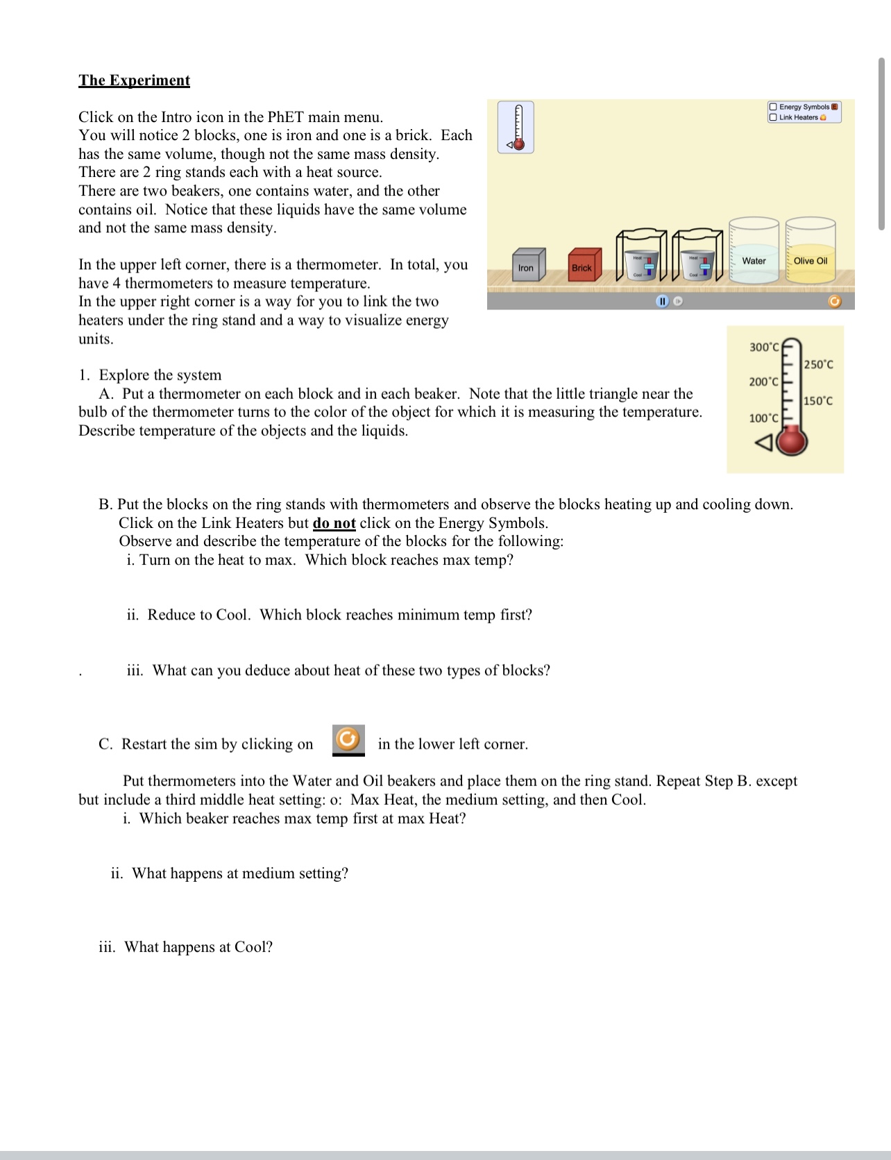 Goal: Intro to Energy: what is it? What does it do? How