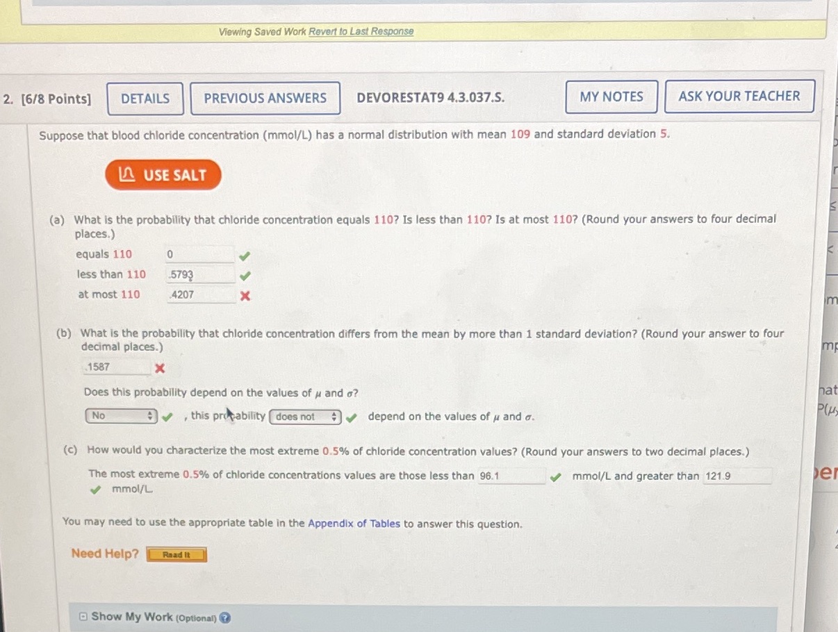  Viewing Saved Work Revert to Last Response 2. [6/8 Points] DETAILS