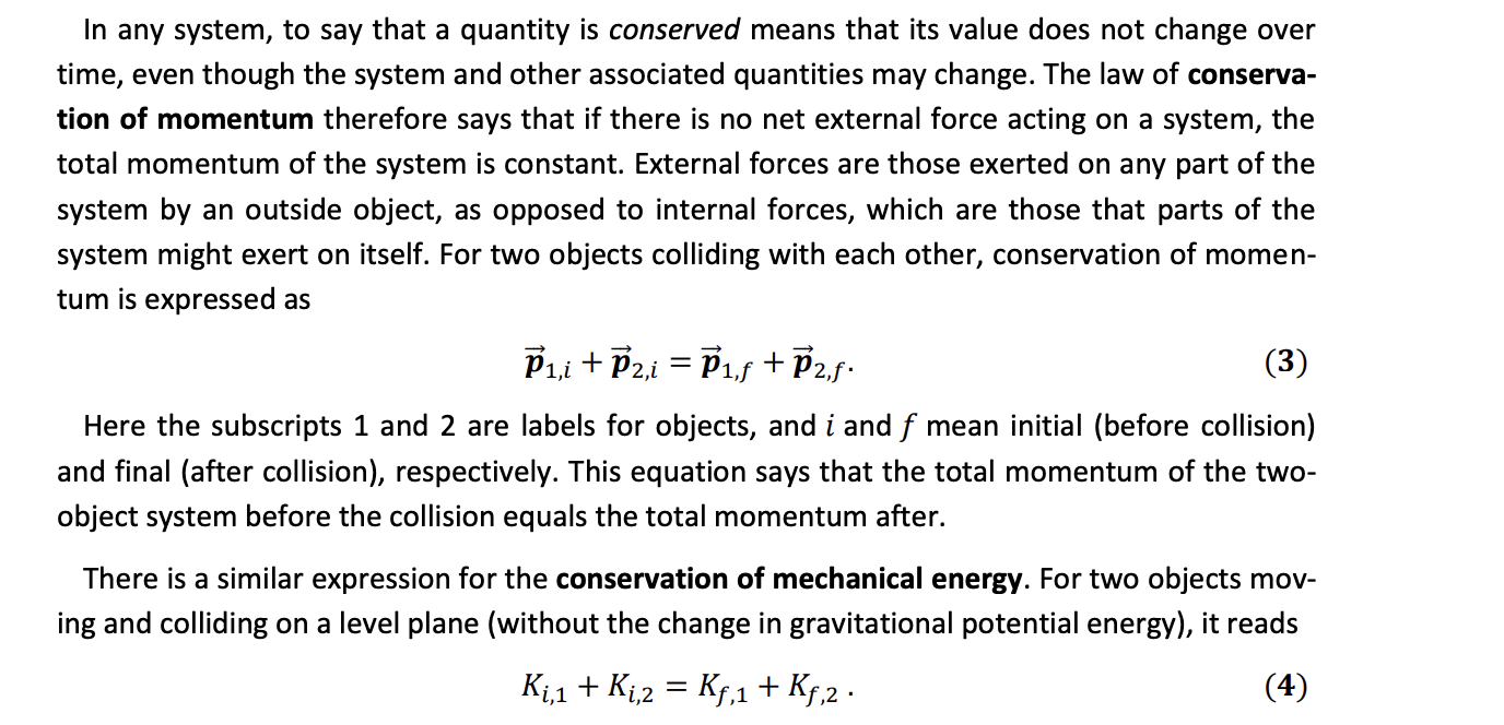 making predictions. (1) In a real experiment, the glider masses are measured