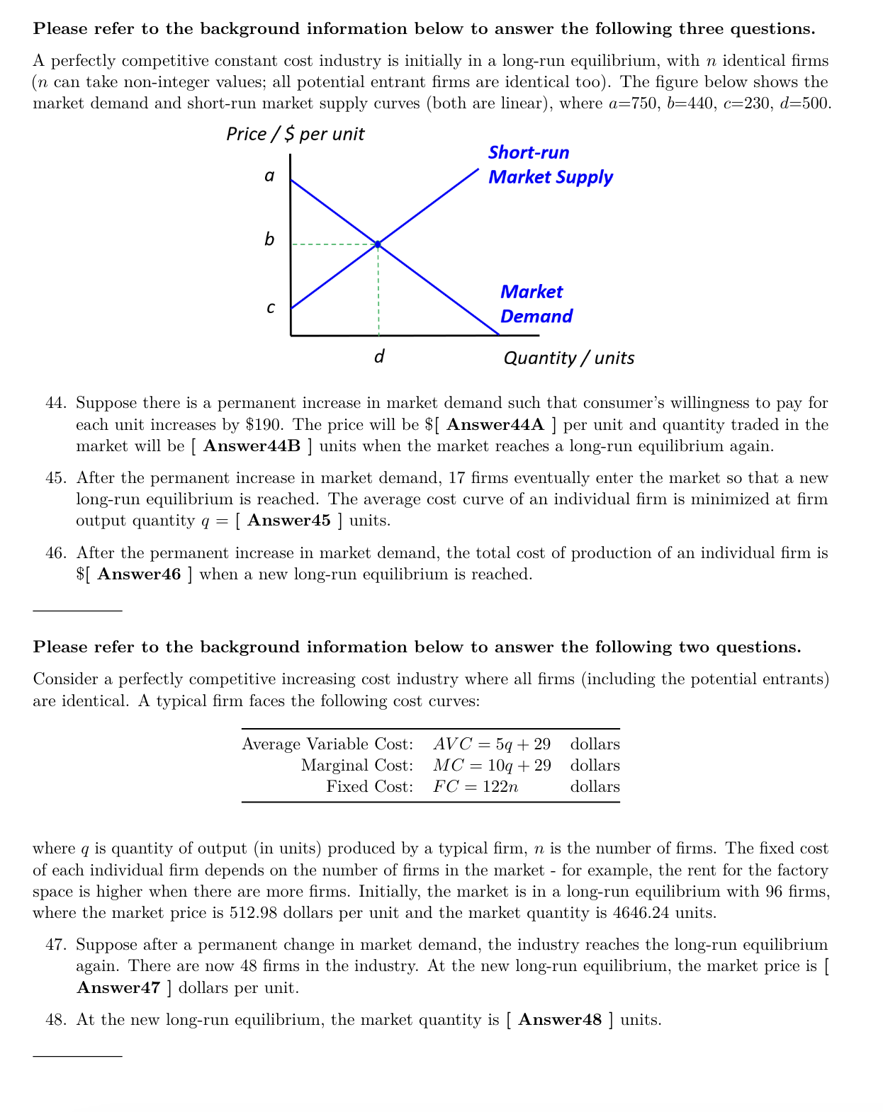  Please refer to the background information below to answer the following