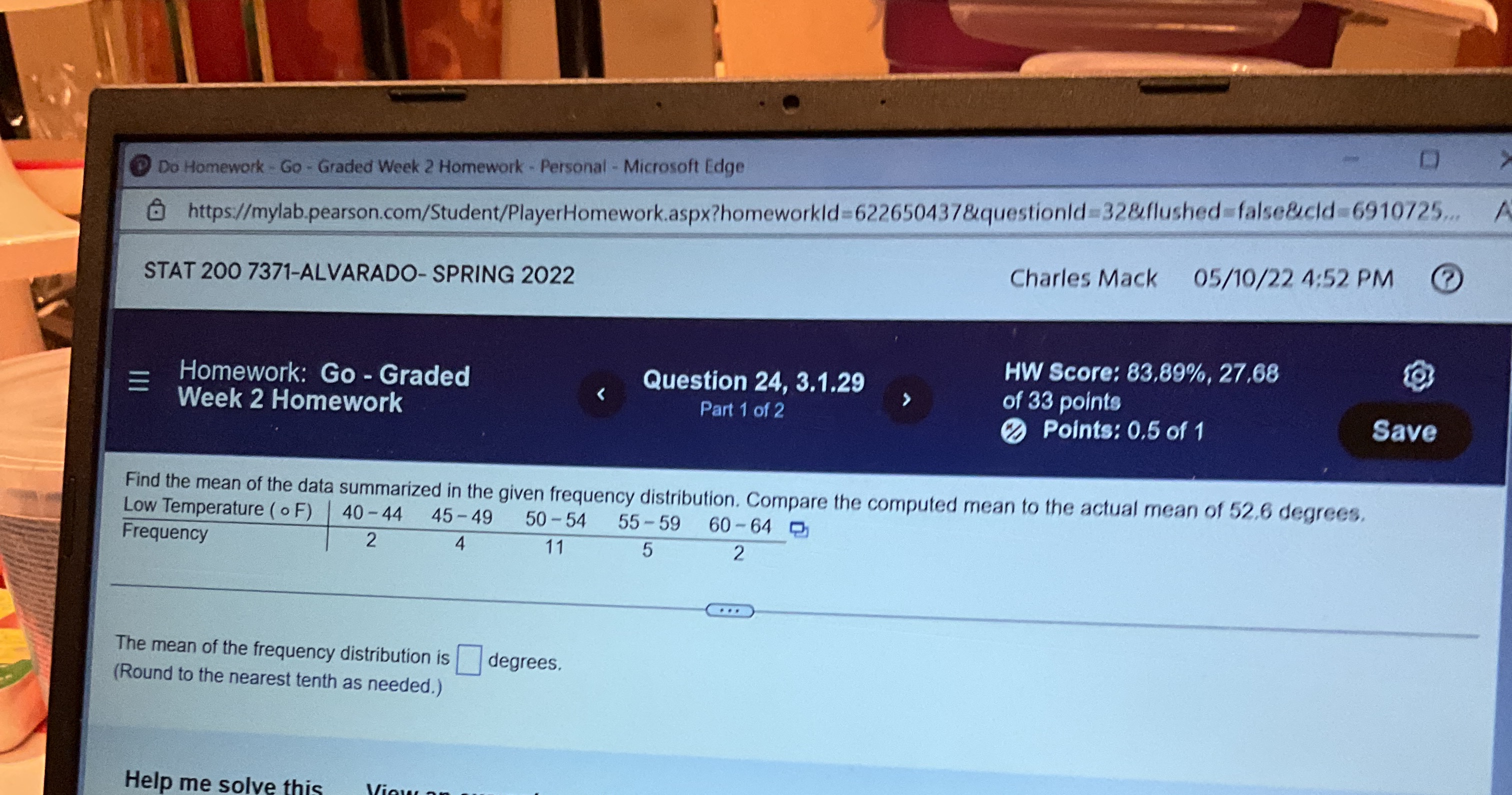 Do Homework - Go - Graded Week 2 Homework - Personal