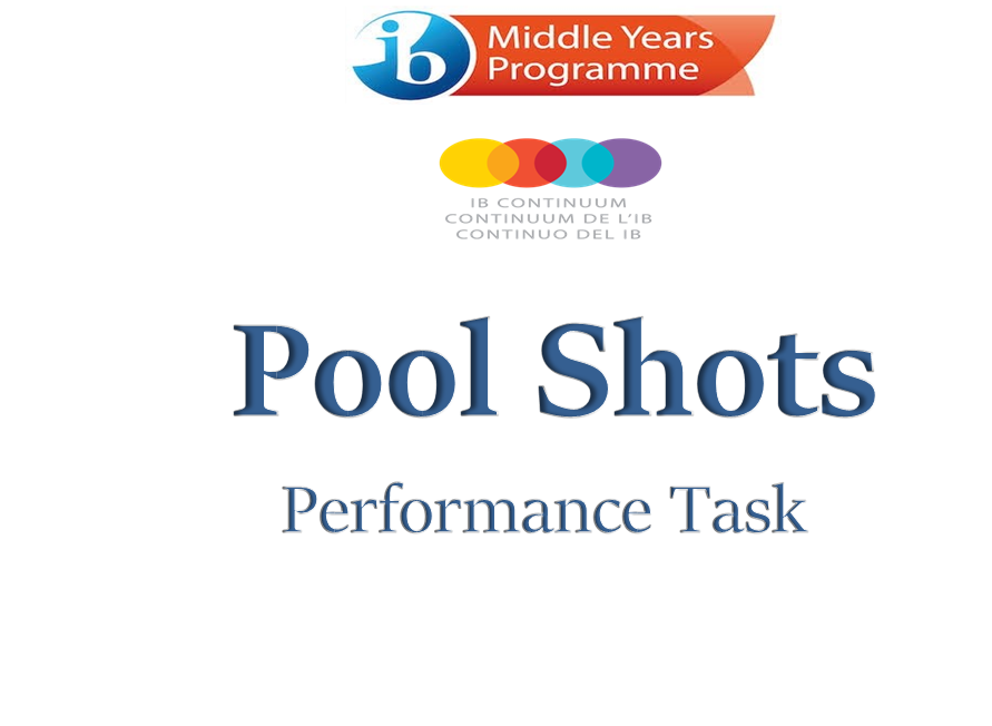  Middle Years Programme IB CONTINUUM CONTINUUM DE L'IB CONTINUO DEL IB