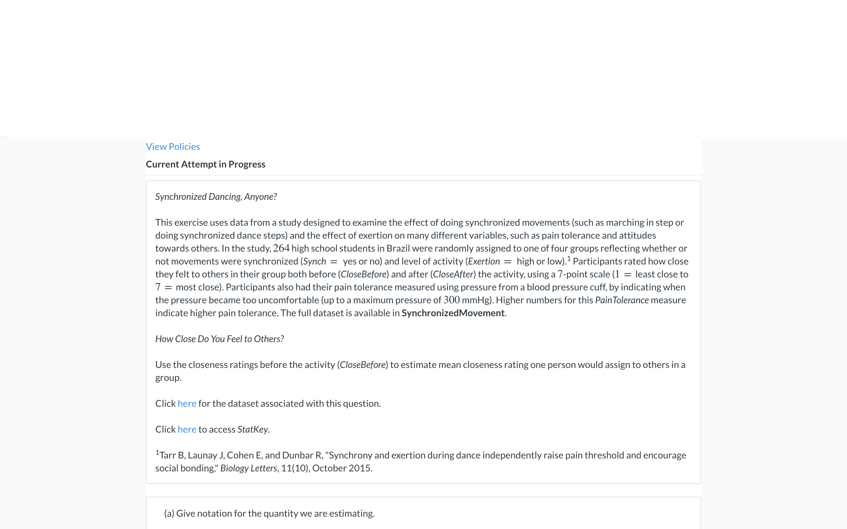 I do not know the answers to c, d, e, in this
