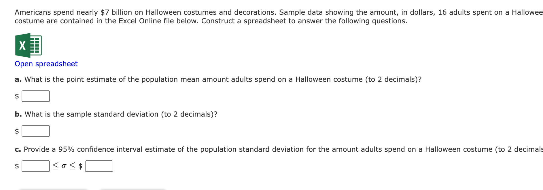 I need help analyzing and computing the data found in the attached