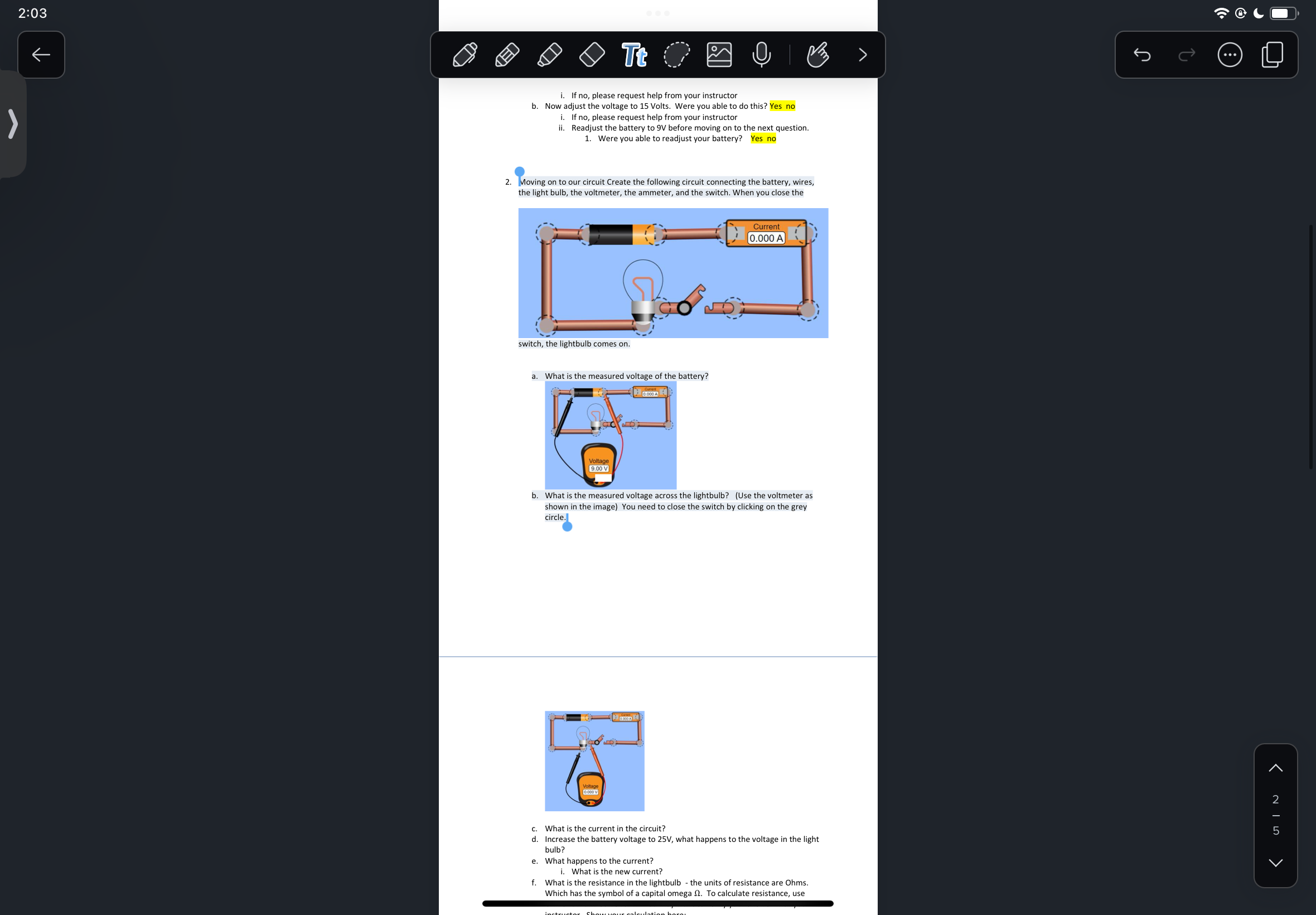 Circuits lab: Link to website https://phet.colorado.edu/en/simulations/circuit-construction-kit-dc-virtual-lab In this lab we will be