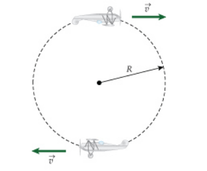 A stunt pilot in an air show performs a loop-the-loop in a