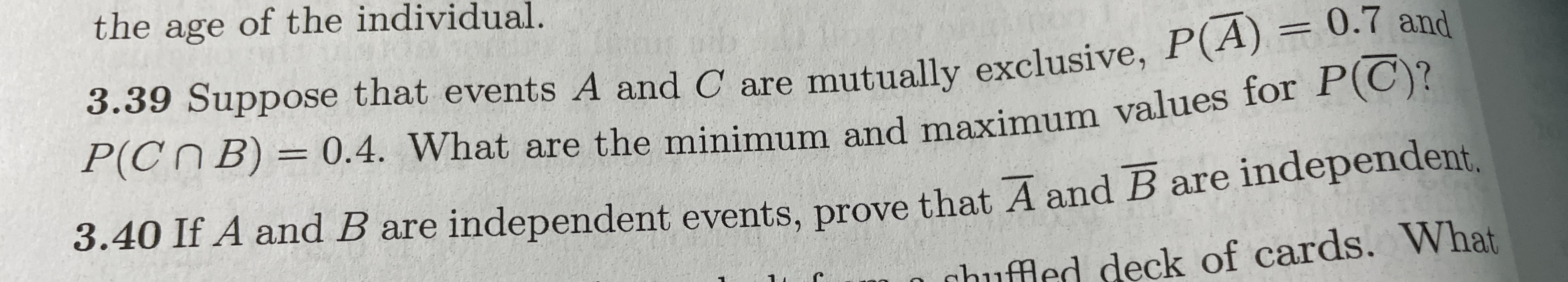 a sample of weights of pebbles. The sample mean c = 15.1