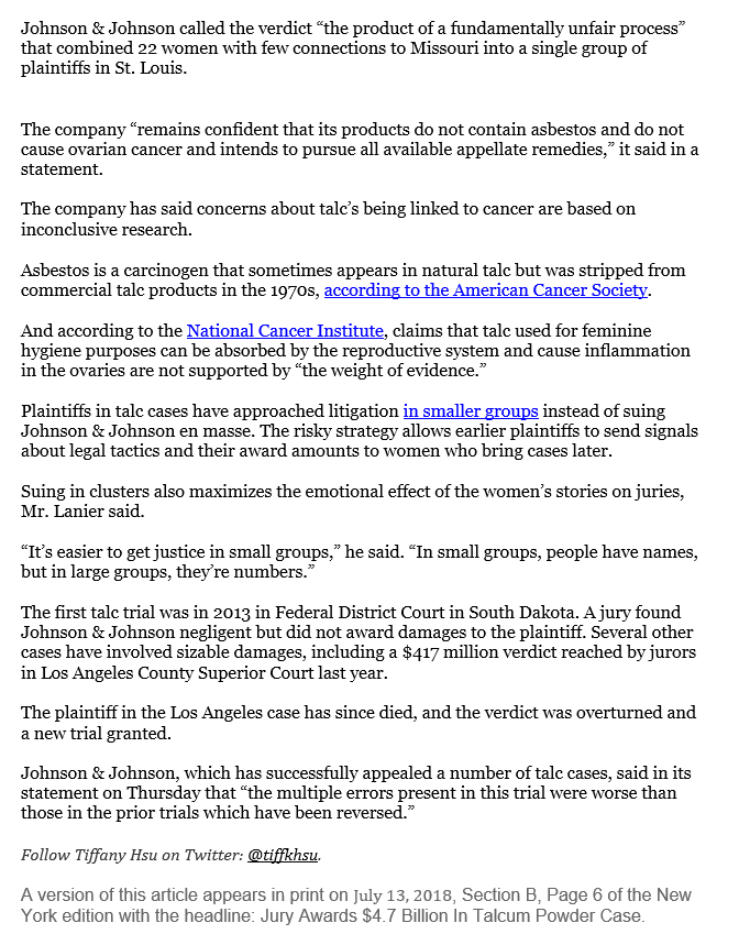 Johnson EASE STUY LR LT Talcum Powder Cases e . o S