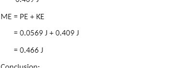 ME = 0.0569 J+ 0.409 J = 0.466 J