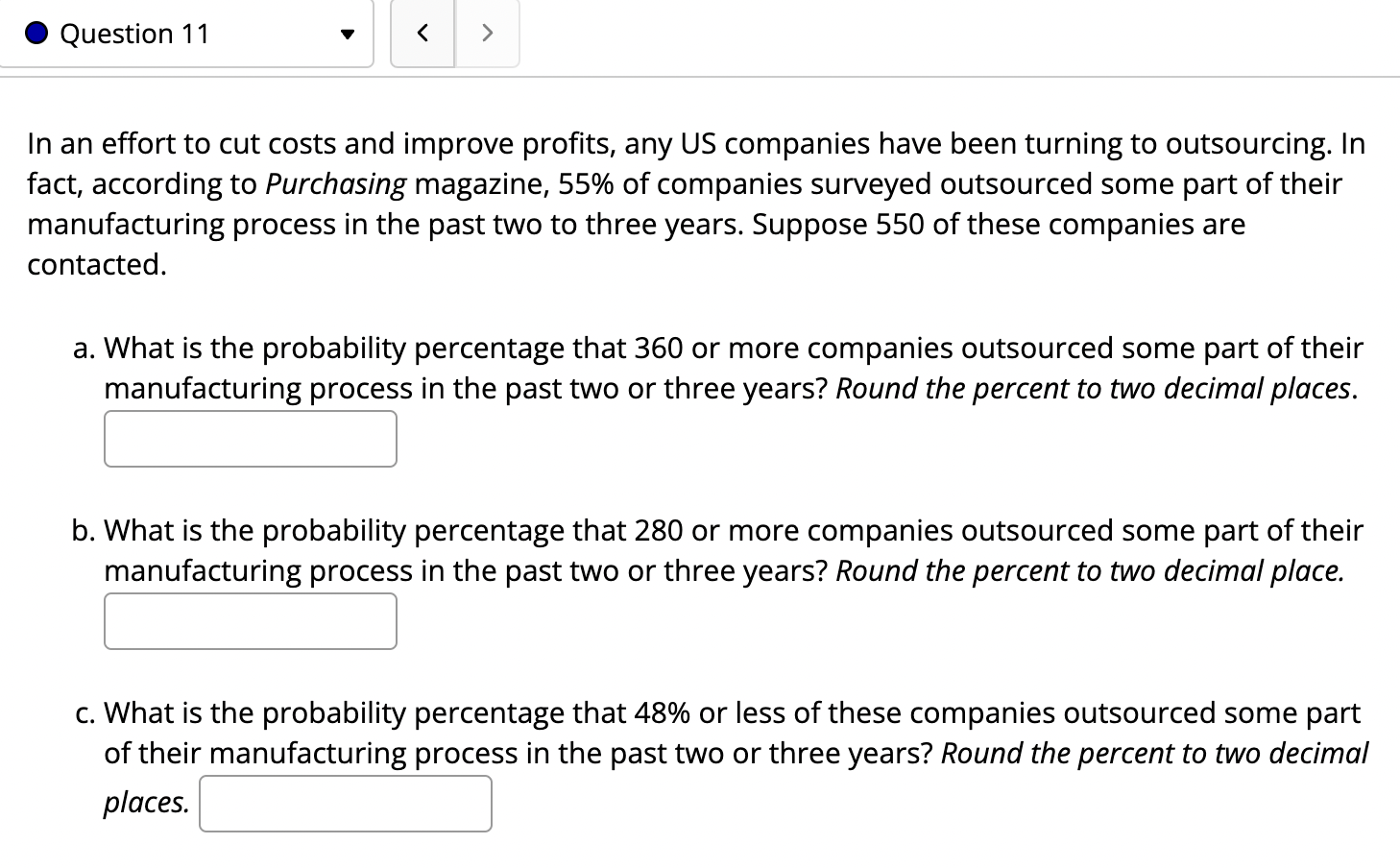 than 983 dollars. P(X 24.6) = C] (Enter your answers as numbers