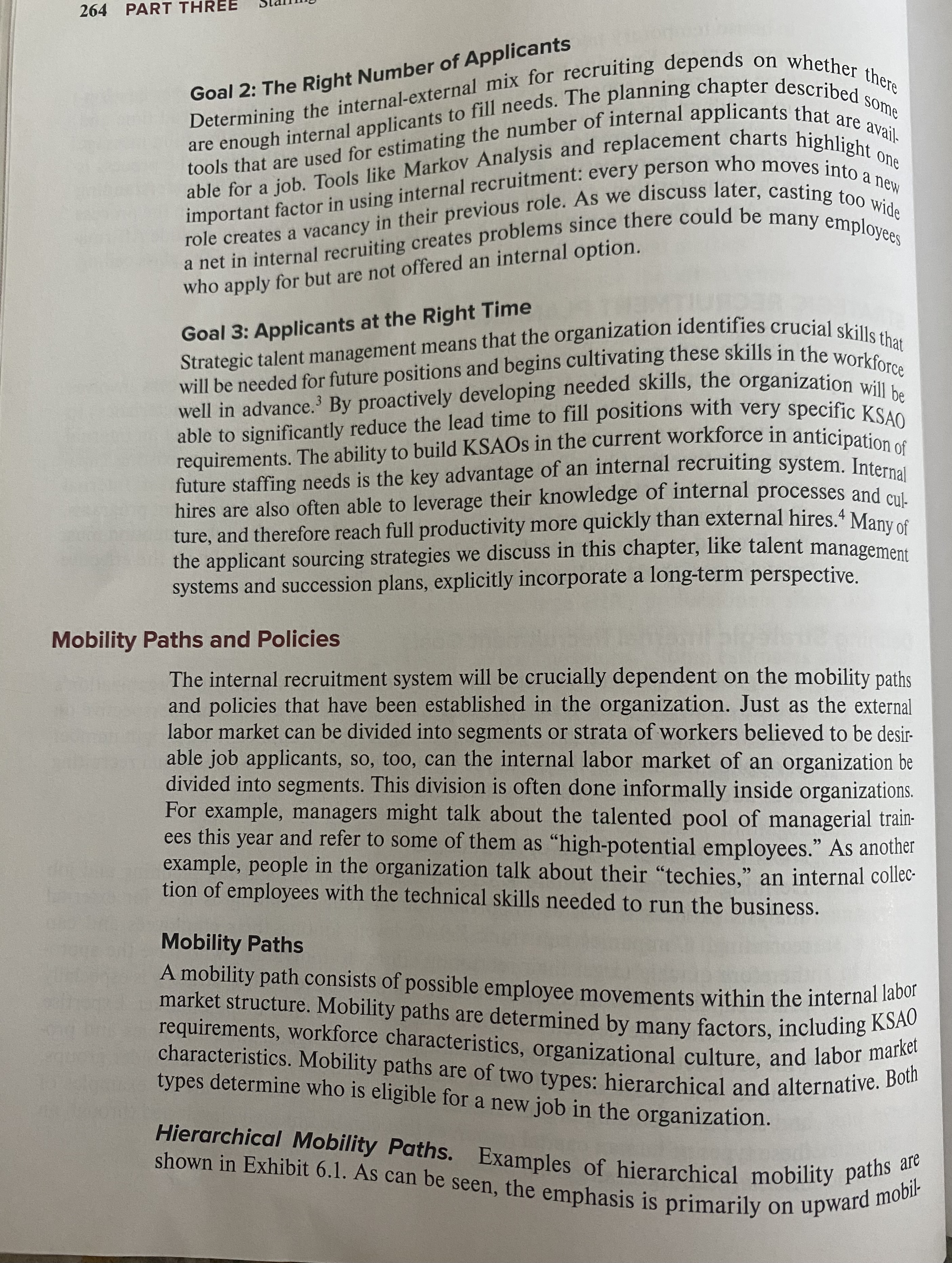 Traditional career paths emphasize strict upward mobility within an organization. How does