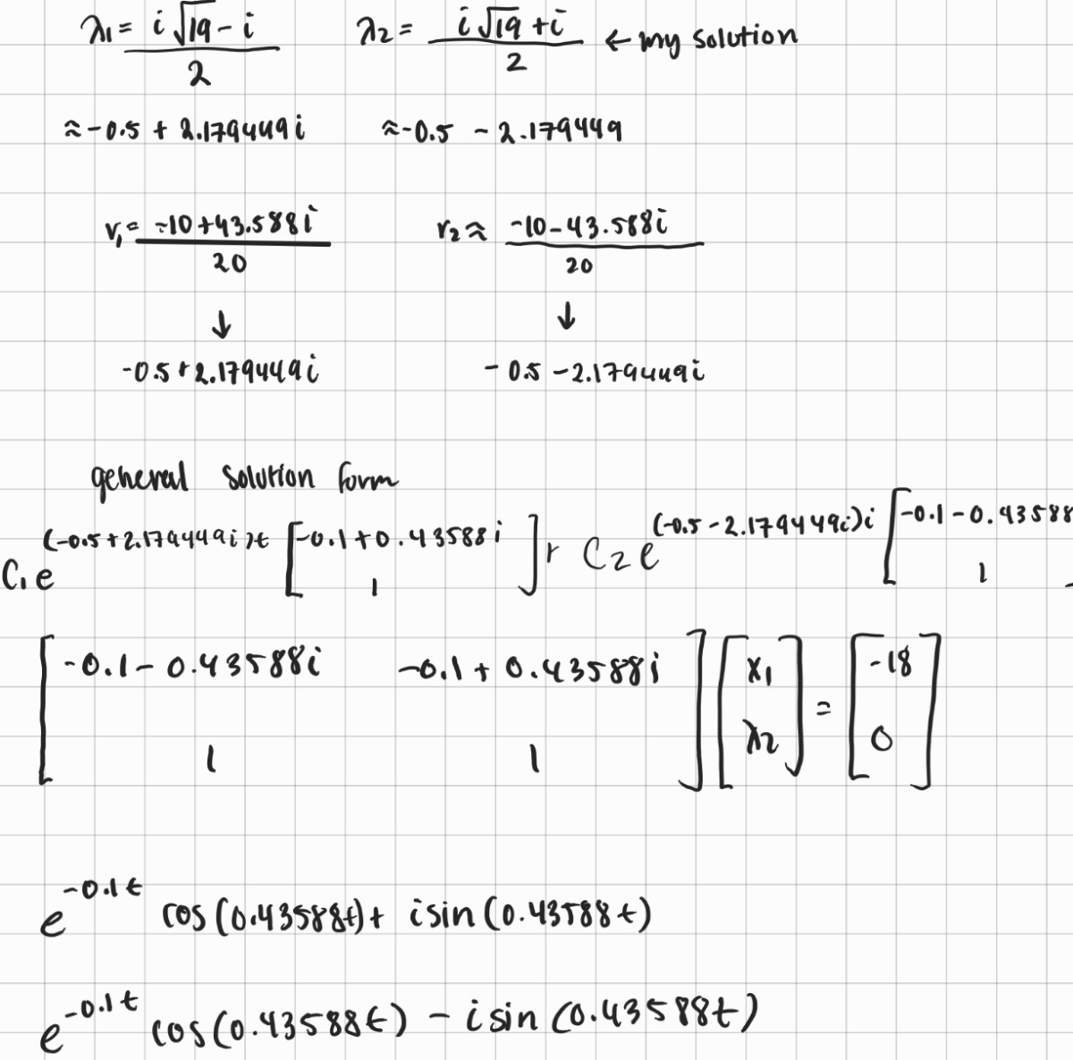 Iq-c 0-5 R.nqqqqi -05 Solution 20 OS -2.fi-quqqc O.M%T8tk) -0.1 -O. CBS-Yt