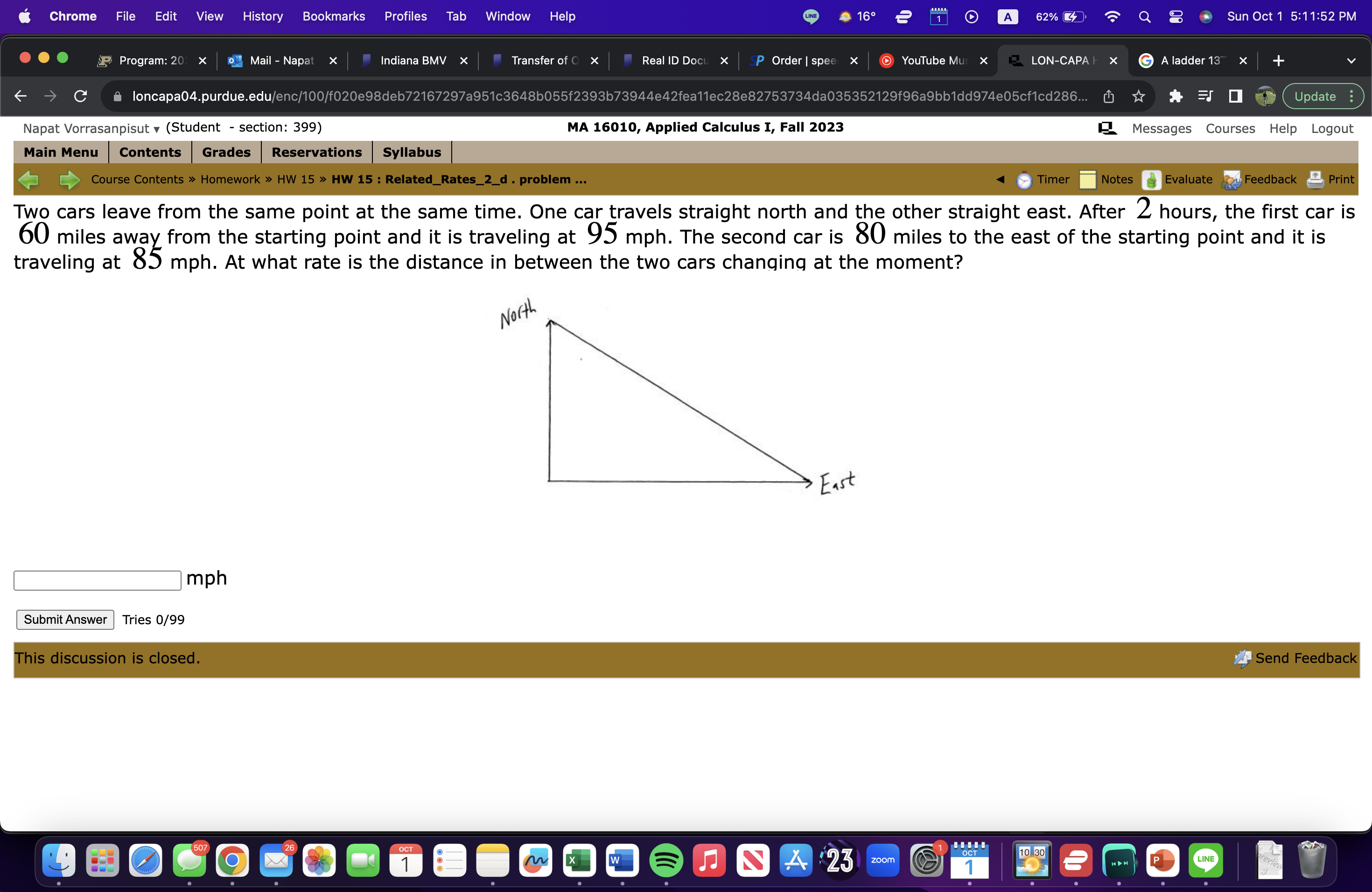 A 61% Q @ Sun Oct 1 5:11:05 PM P Program: 2023-