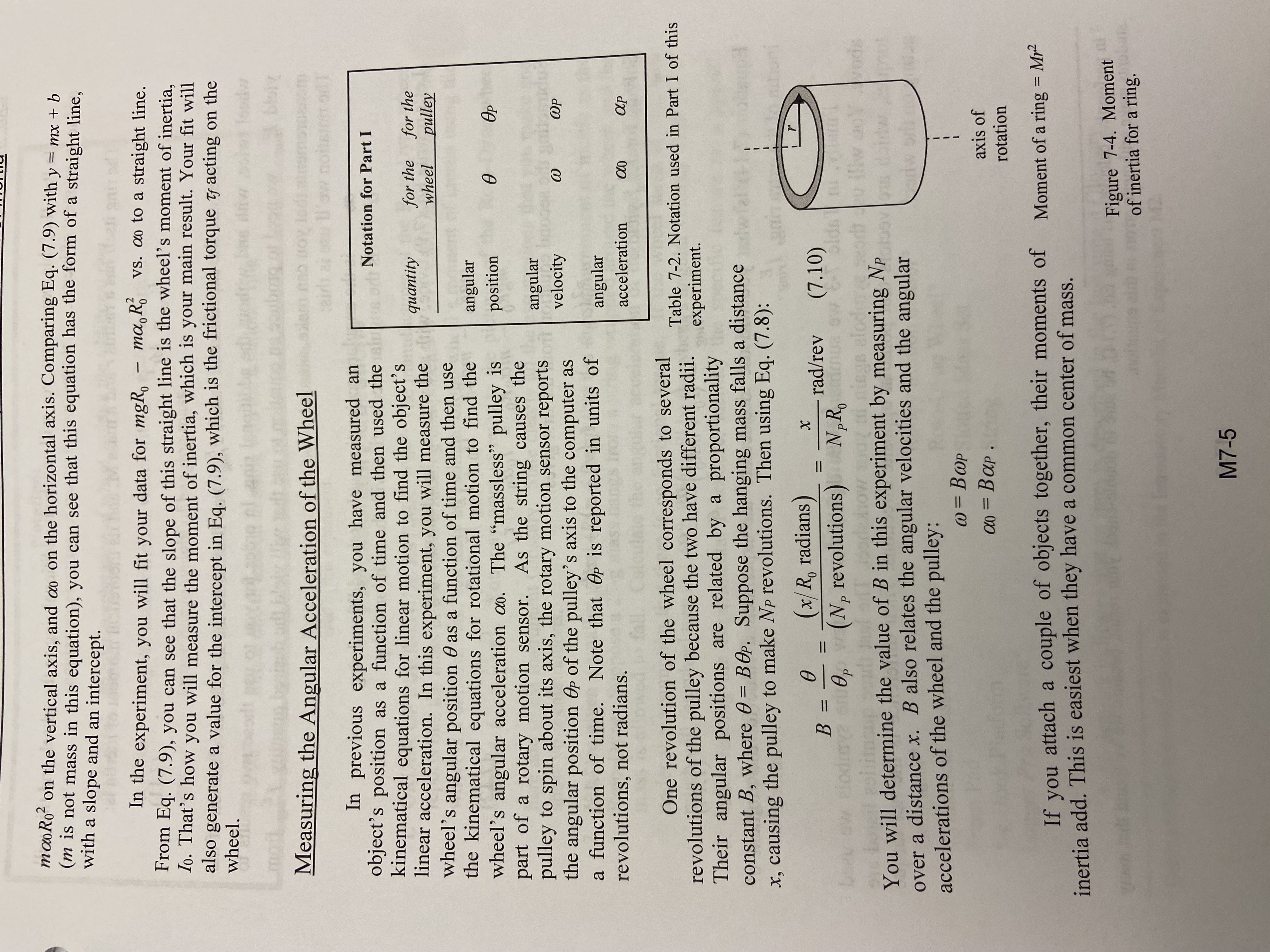 Motion X position (m) 0 angle (rad) V velocity (m/s) w angular