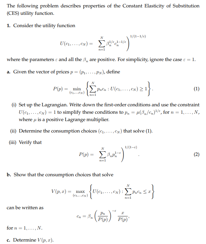 Need help solving iii), b. and c. We know that from ii)