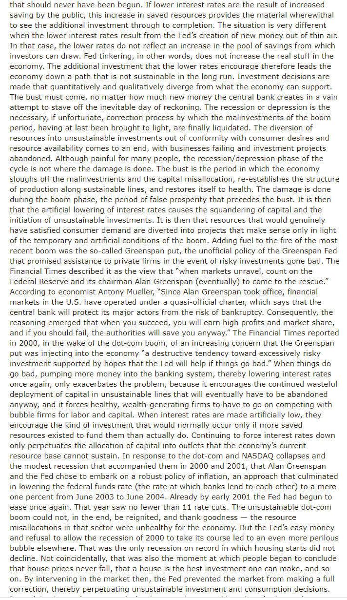 1. Explain F A Hayek's theory of "Business Cycle". 2. According to