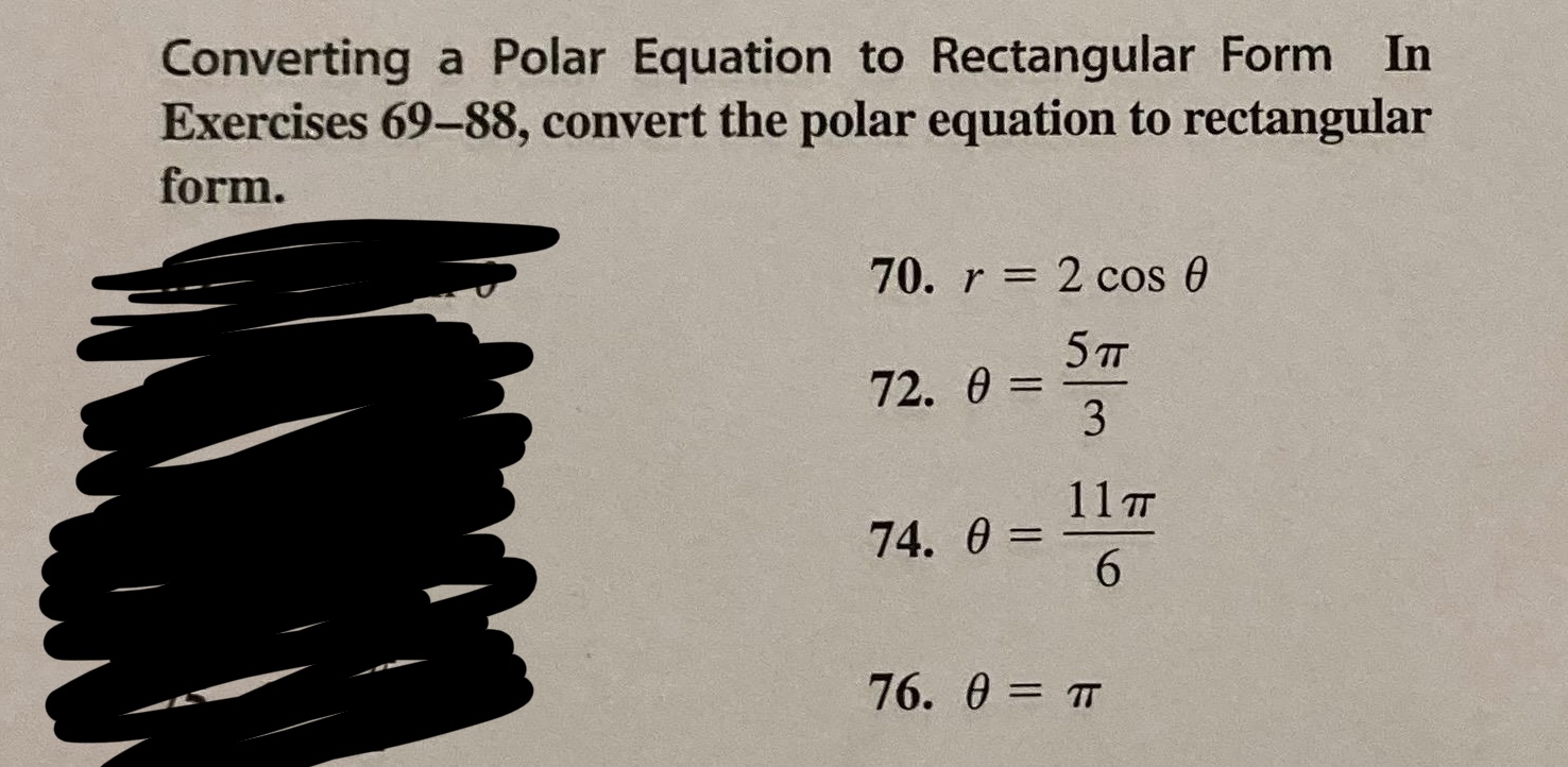 coordinates and nd the corresponding rectangular coordinates for the point. Converting a