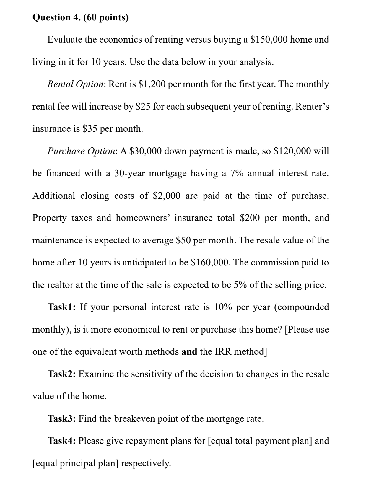 can you make it hand calculation to make it more clear? Question