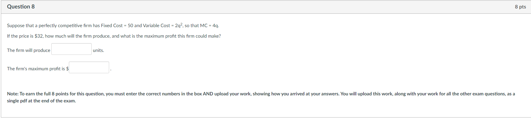 denoted by a number inside parentheses (X). Place your answers in the