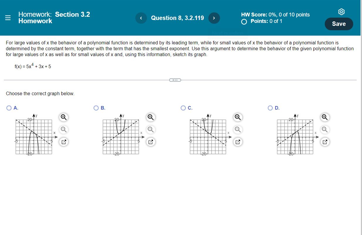 1 or - 1 and with smallest possible degree that matches the