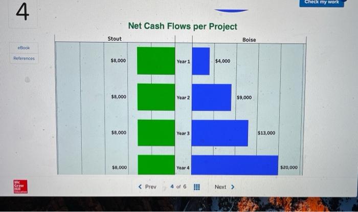 projects, Stout and Boise. The company requests our help analyzing accounting data