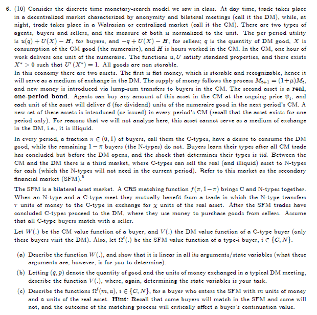 noPon'sigame condition that rules out innite debt. Her ow budget constraint is
