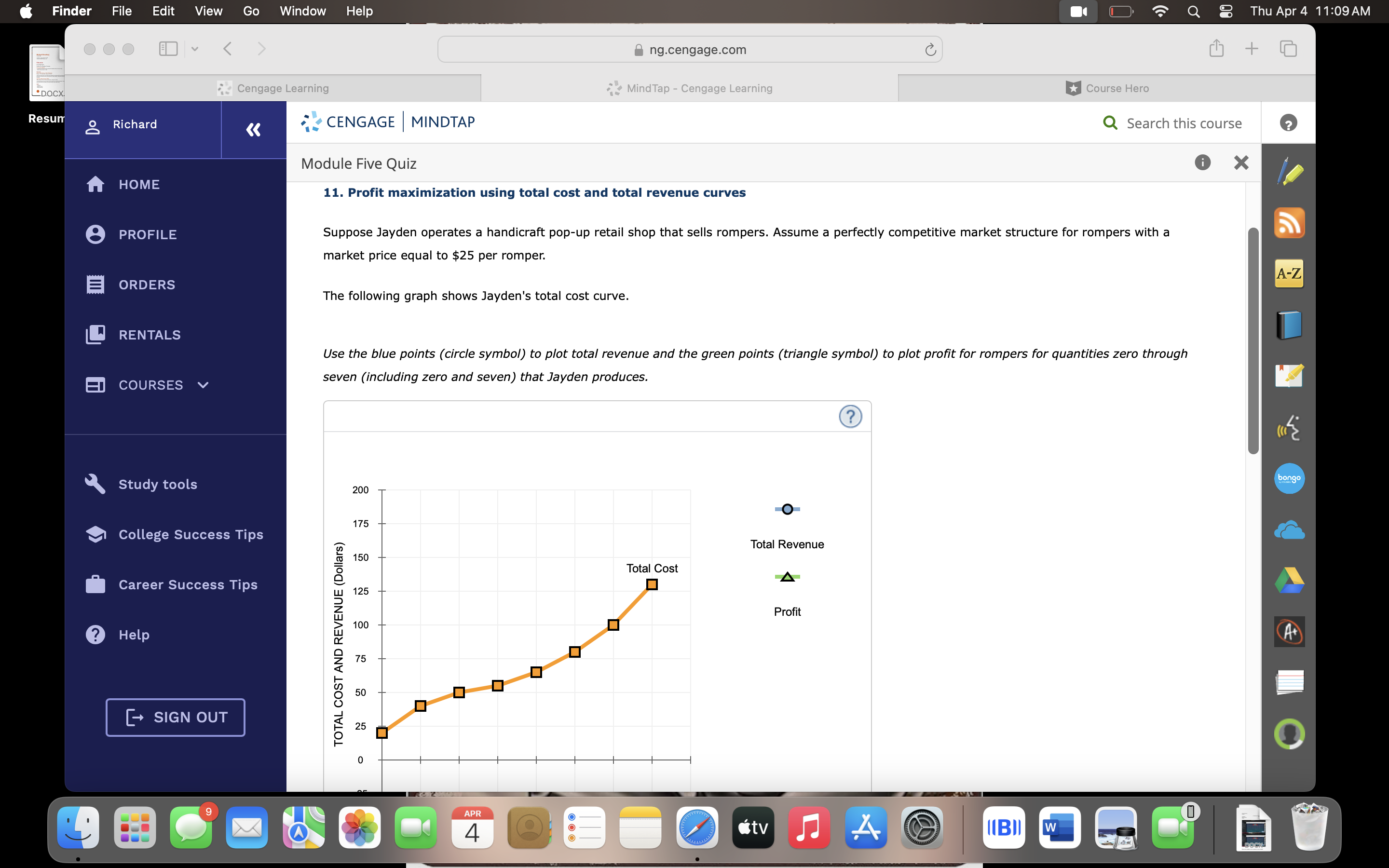 d Finder File Edit View Go Window Help & ThuApr4 11:09AM