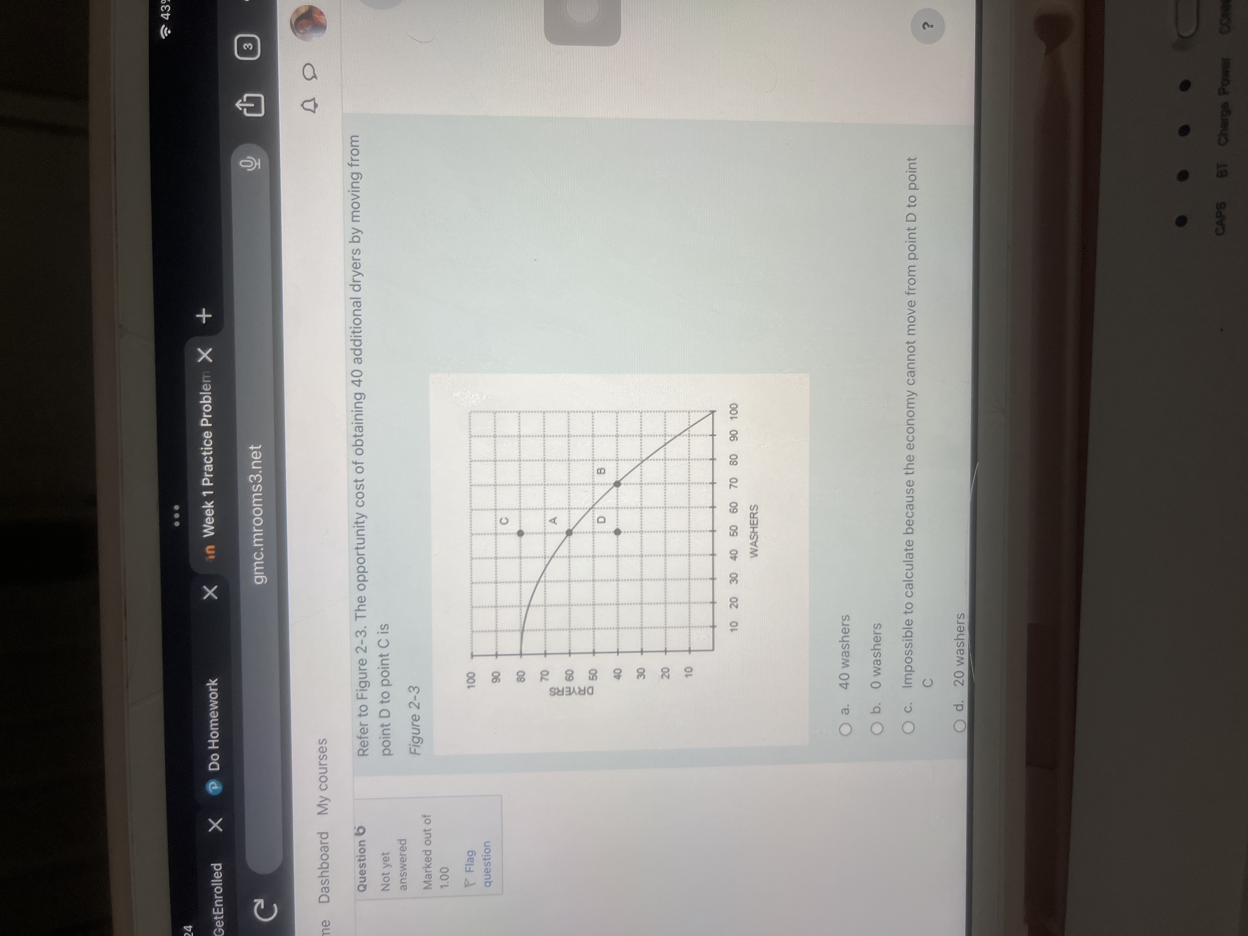  43 . . . X P Do Homework X in Week