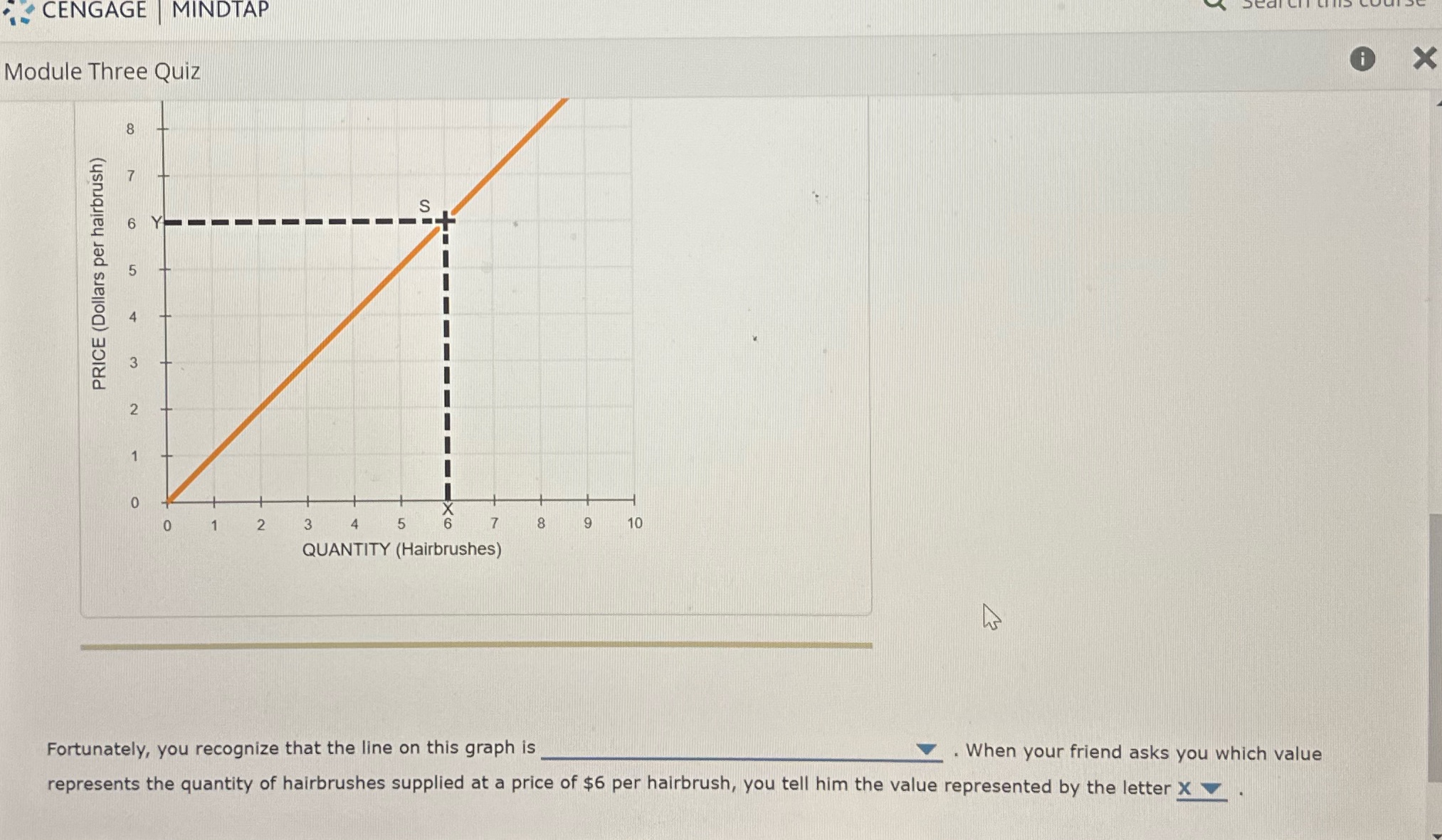 What is the answer to both questions. CENGAGE MINDTAP Module Three Quiz