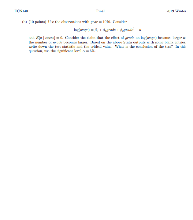 of fertility on labor supply. (In other word, we are interested in