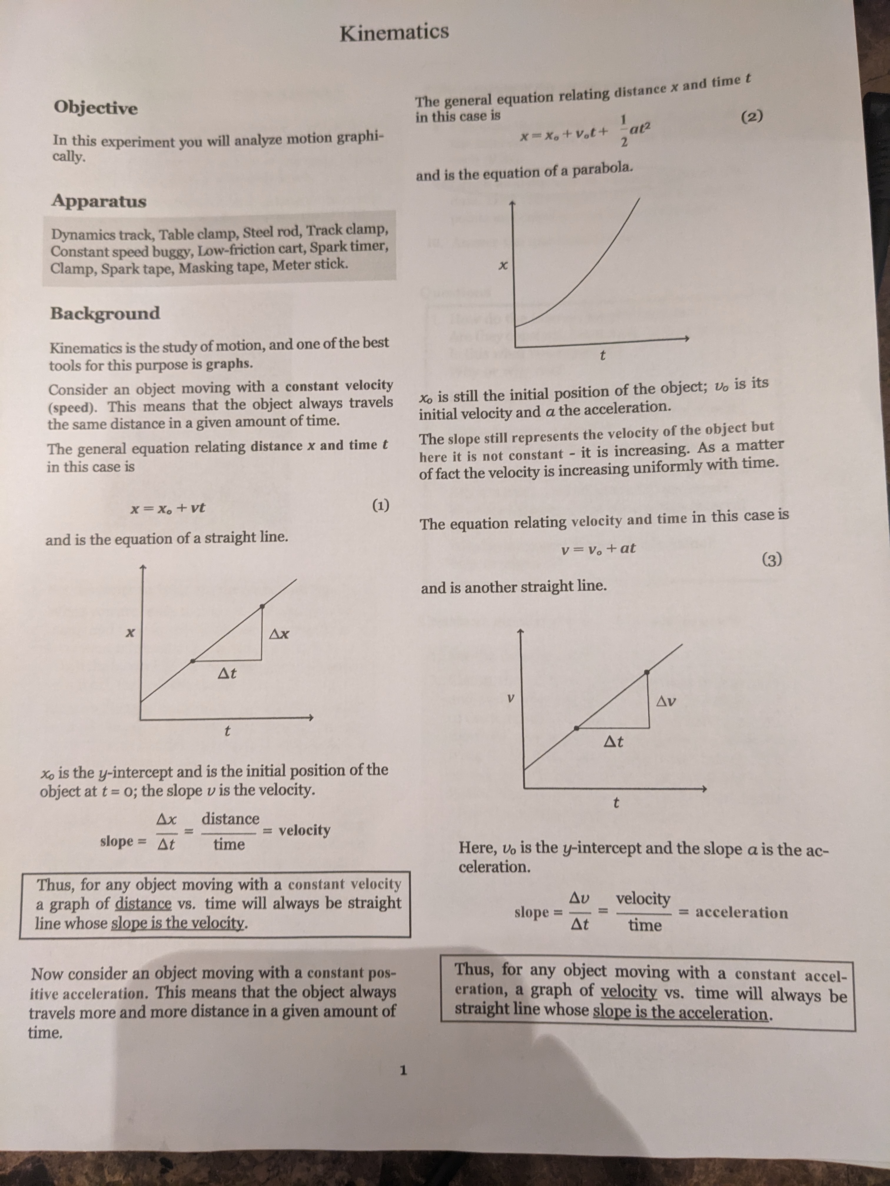 Length Velocity (s) (cm) (cm) (cm/s) 1 0.3 10.9 1. Z 4