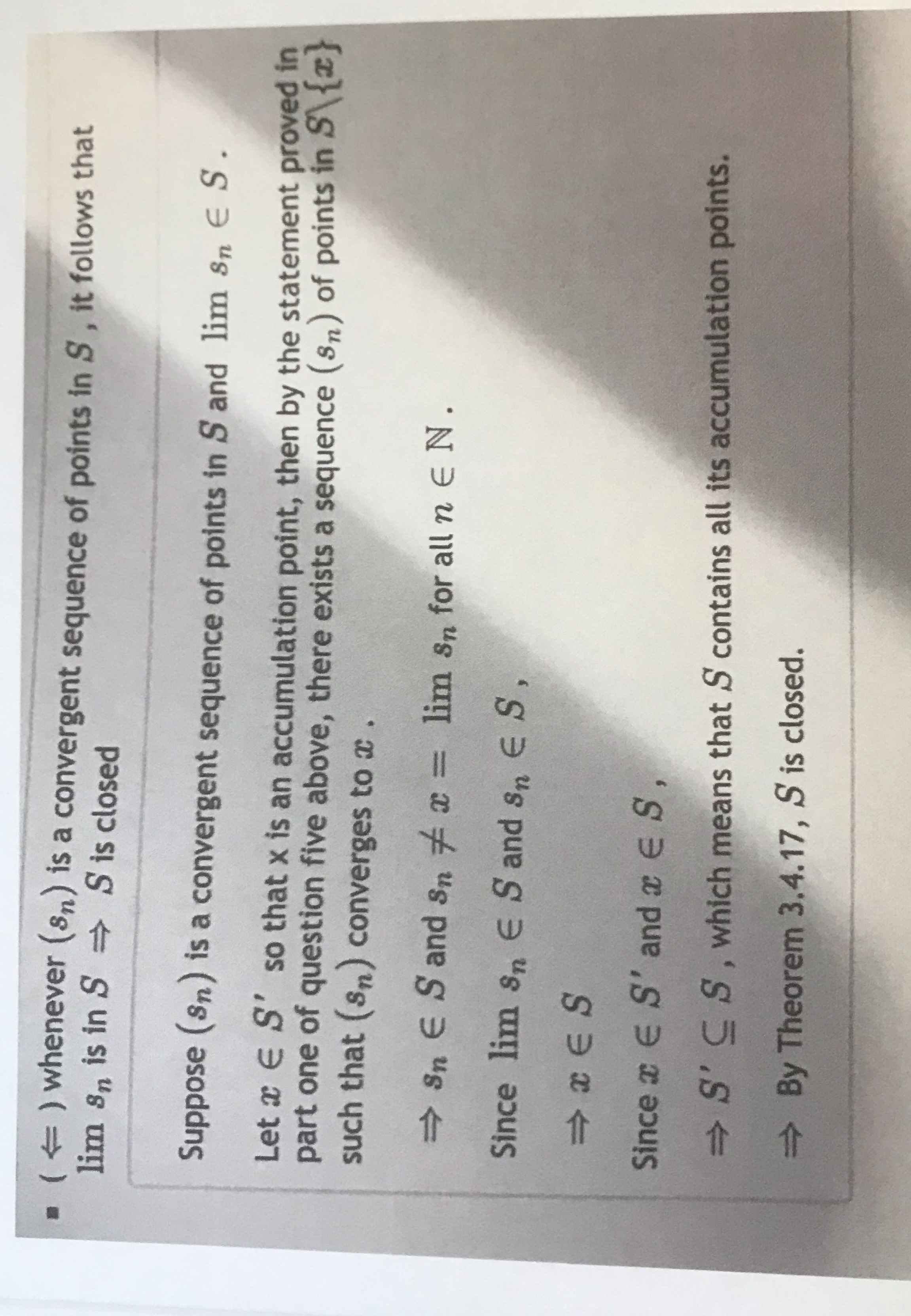 Could someone please help me correct this proof . ( + )