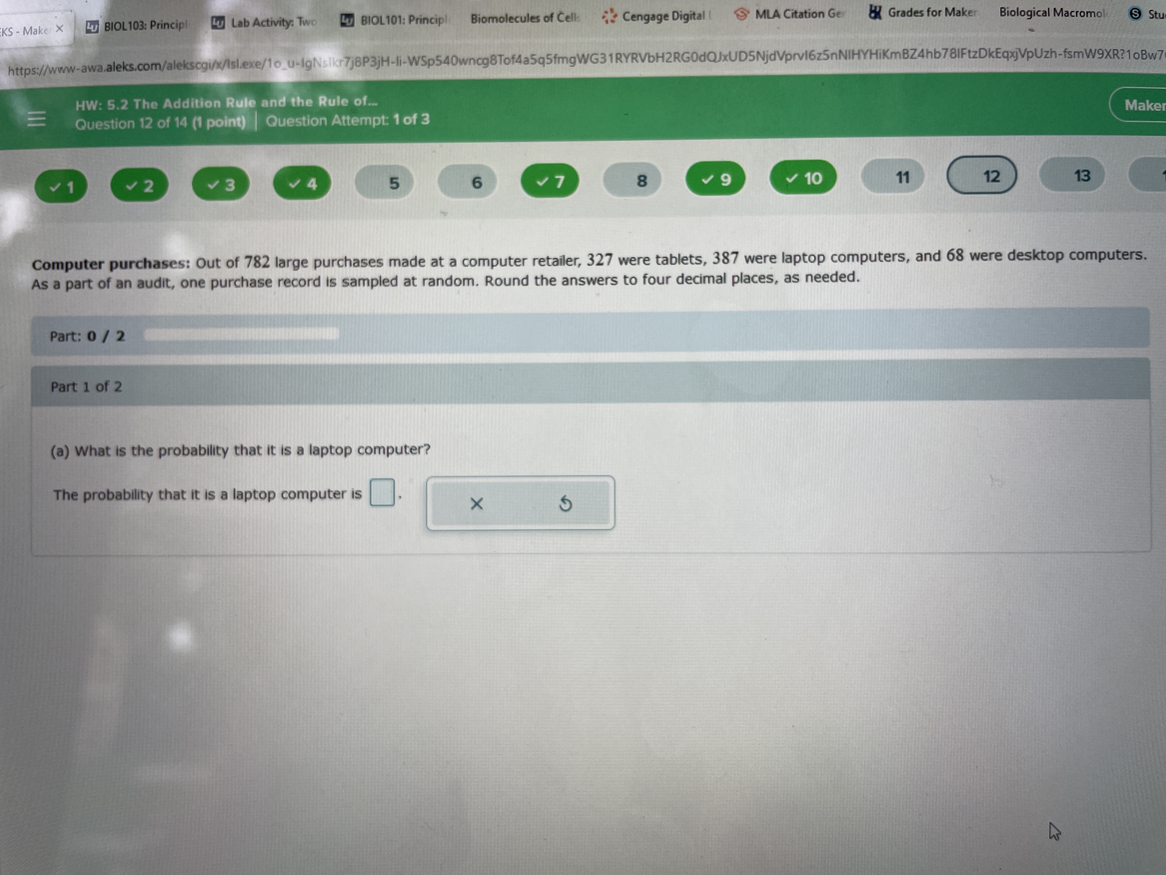  L BIOL 103: Principl Lu Lab Activity: Two LU BIOL 101: