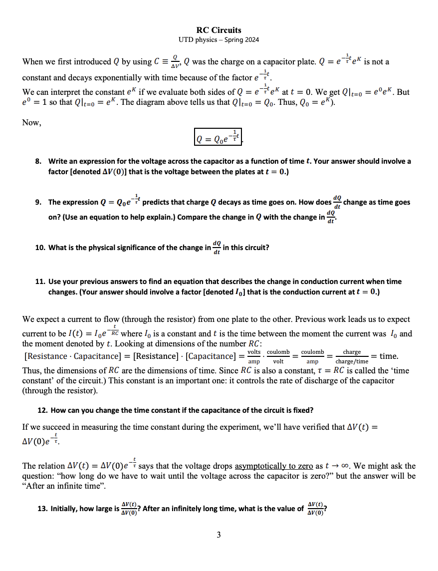 we choose a moment after A (for example, the moment half way