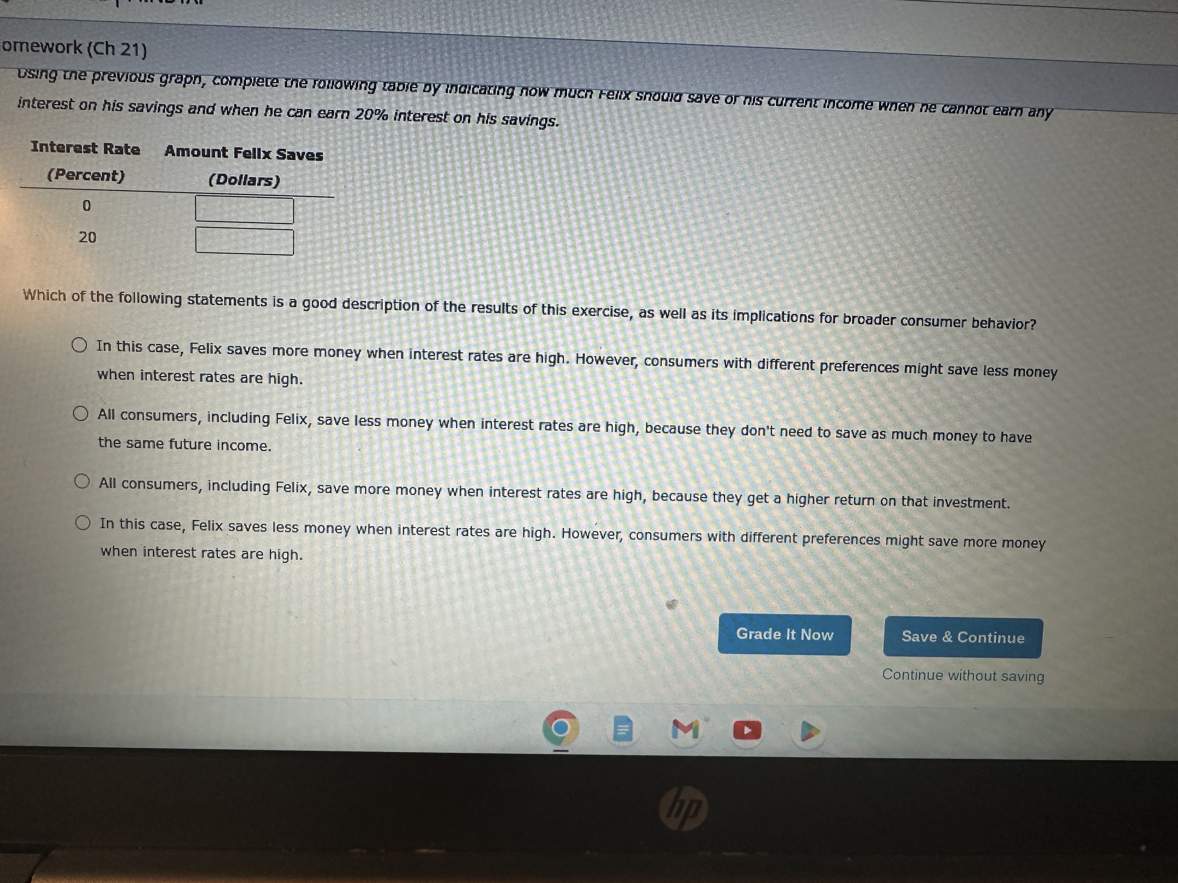 of $200,000. He intends to take the next year off to focus