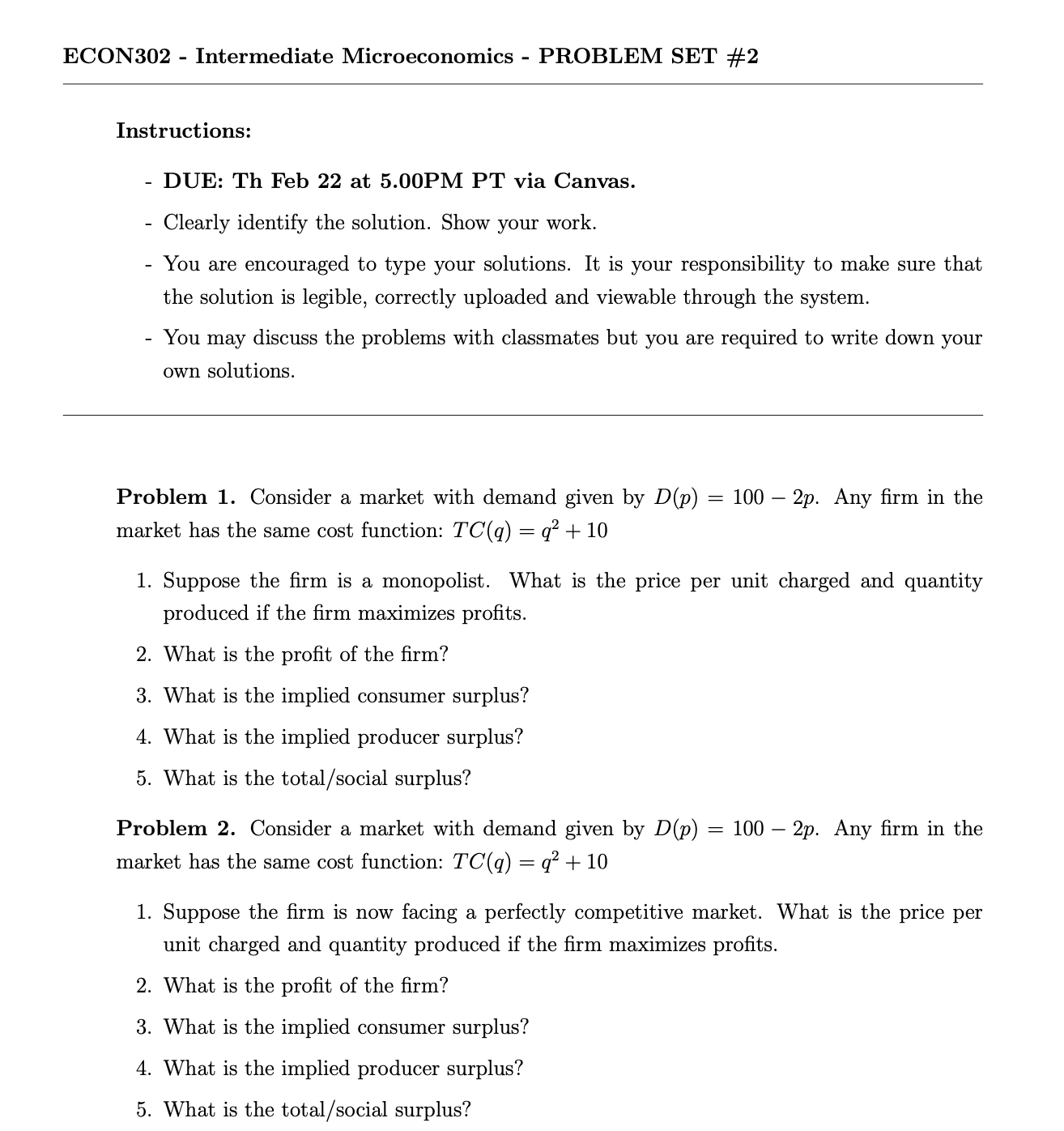 Please answer with correct formulas, work, and answers so I can clearly