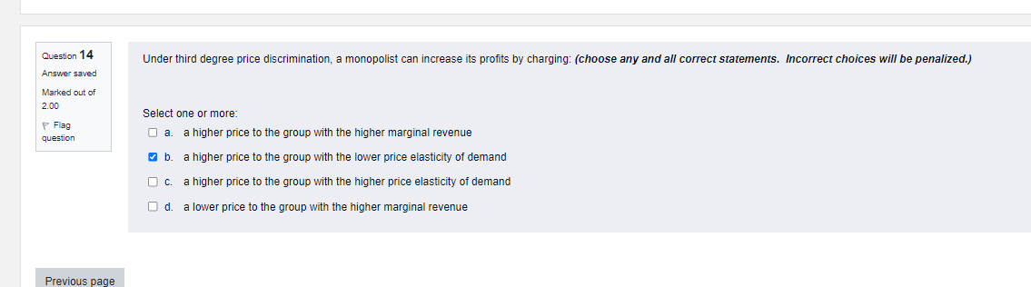 of the other choices given O c. this type of merger will