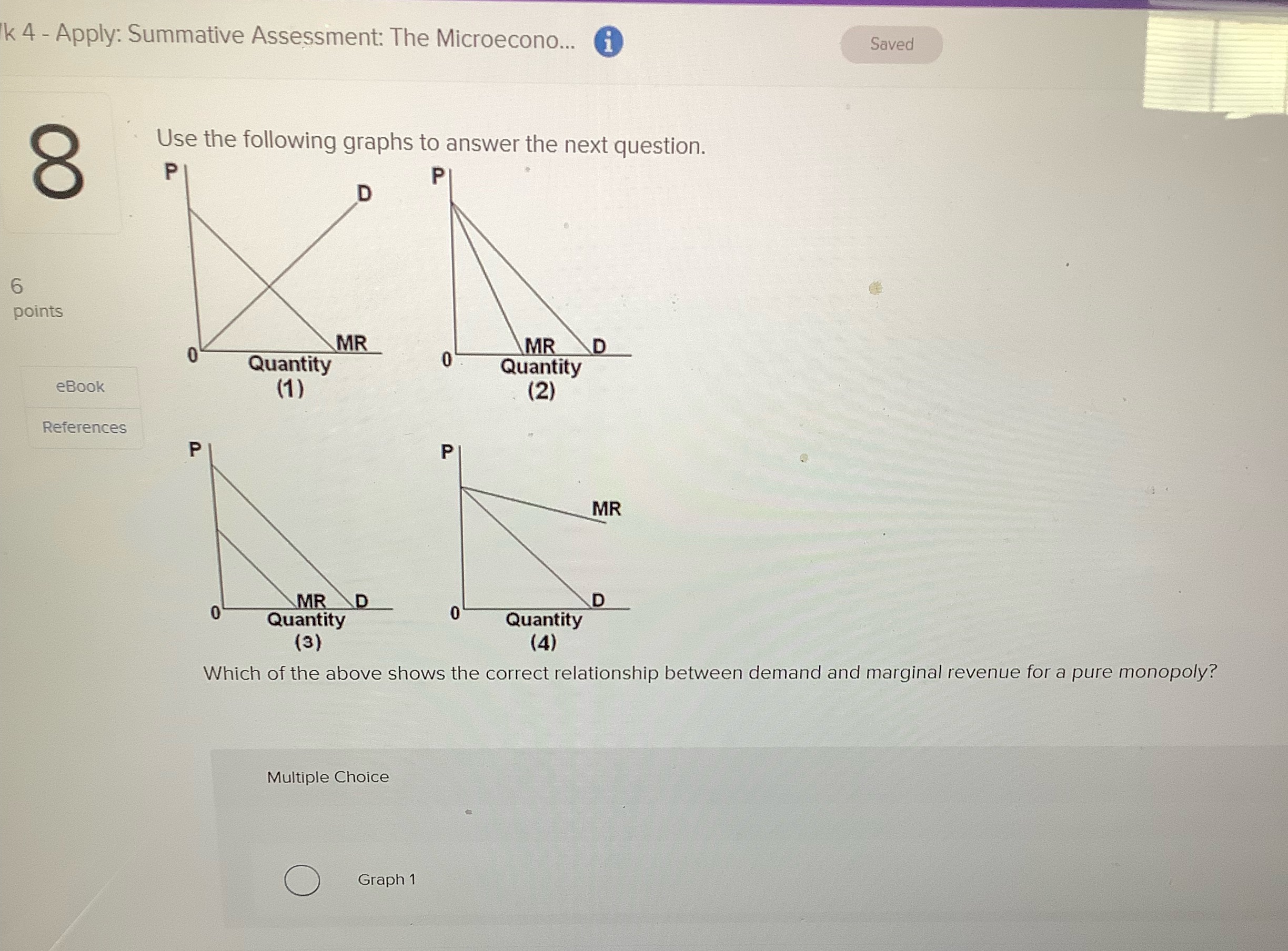 k 4 - Apply: Summative Assessment: The Microecono... Saved Use the